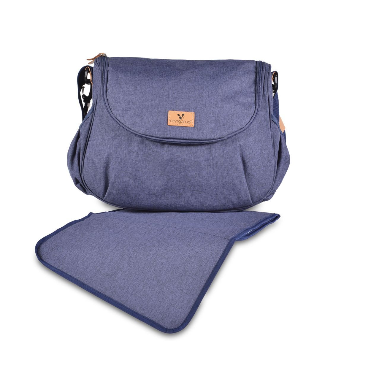 Cangaroo Wickeltasche Wickeltasche Naomi Tragegriff (1-tlg), verstellbarer Gurt, Reißverschluss