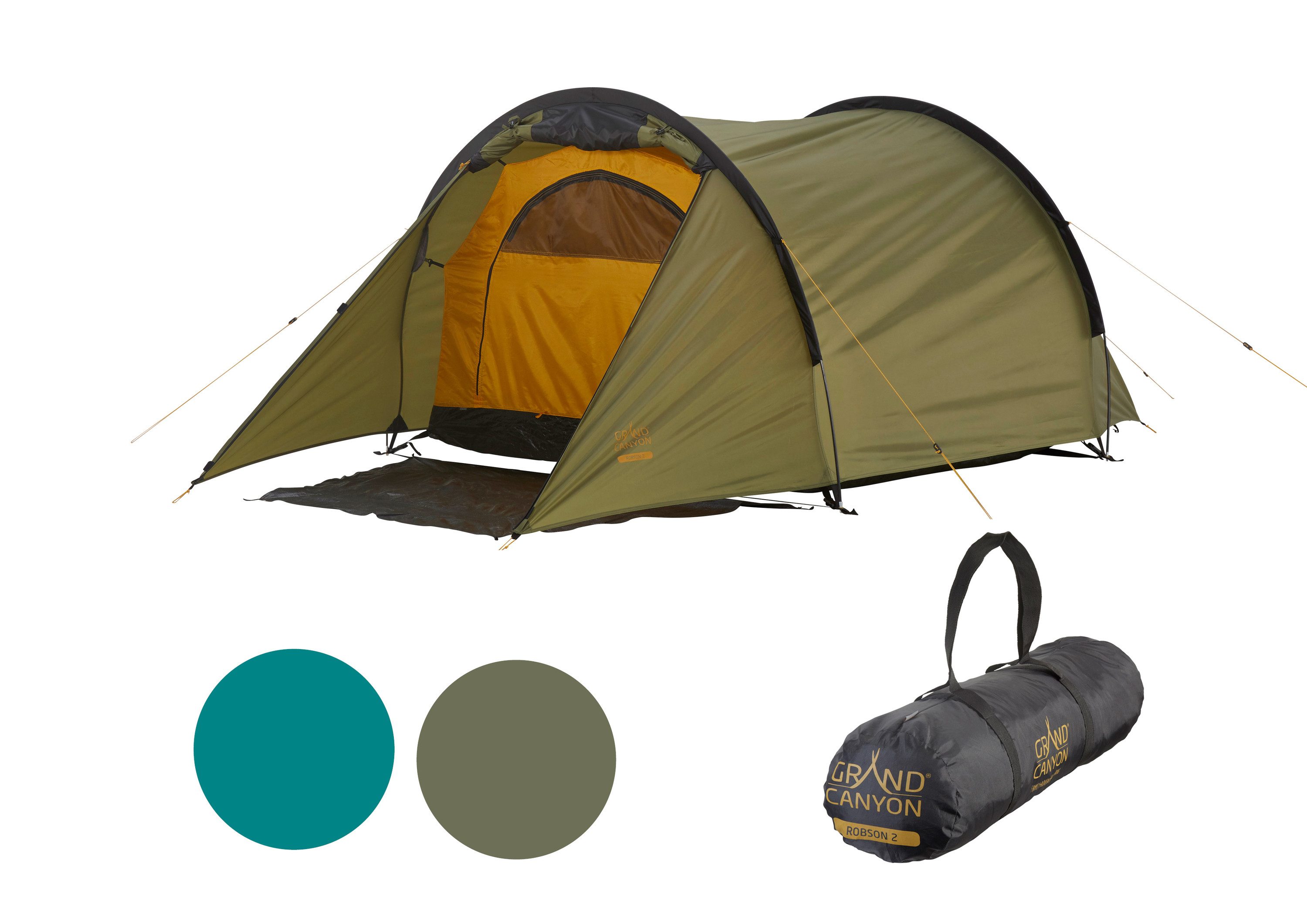 GRAND CANYON Tunnelzelt ROBSON 2, Personen: 2 (1 tlg)