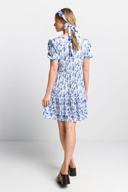 Rich & Royal A-Linien-Kleid printed crinkle dress recycled