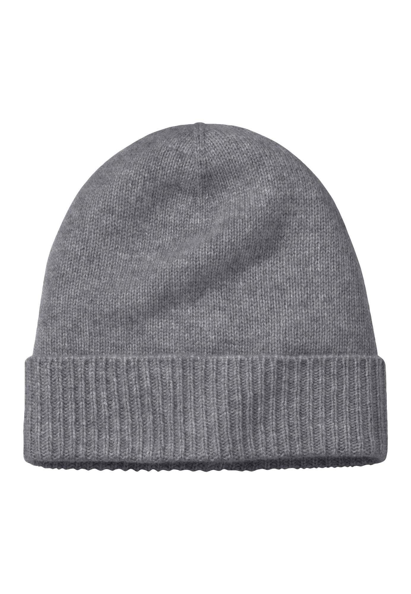 Hessnatur Strickmütze BetterRecycling aus reinem Kaschmir (1-St)