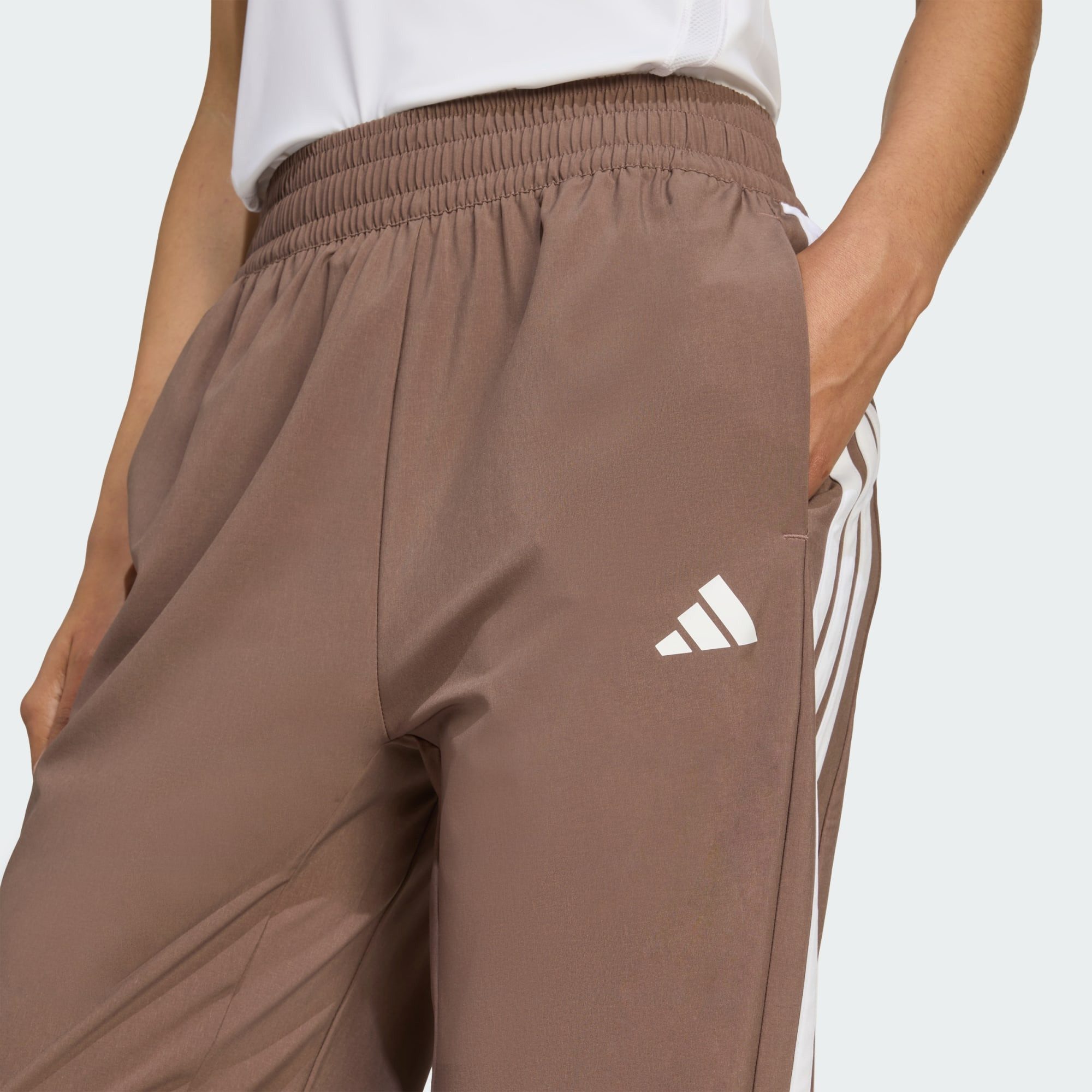 adidas Performance Trainingshose TRAIN ESSENTIALS 3-STREIFEN WOVEN HOSE (1-tlg)