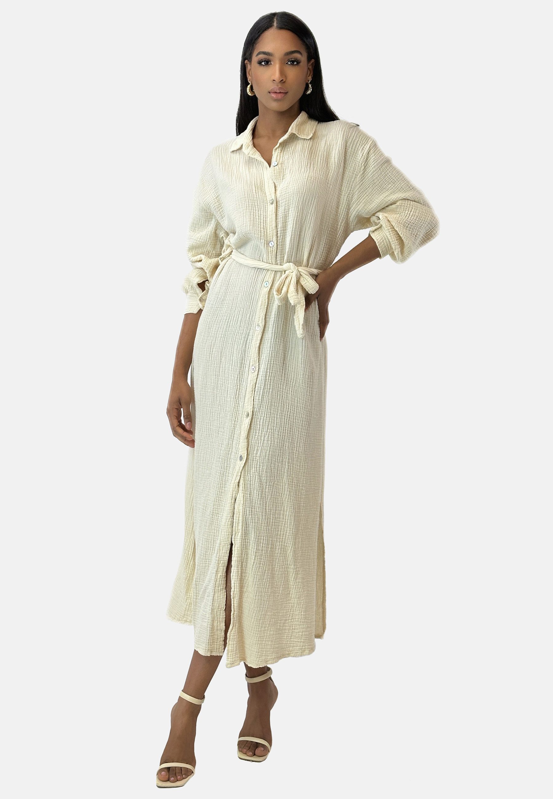 Elara Maxikleid Maxi Kleid (1-tlg) Keine