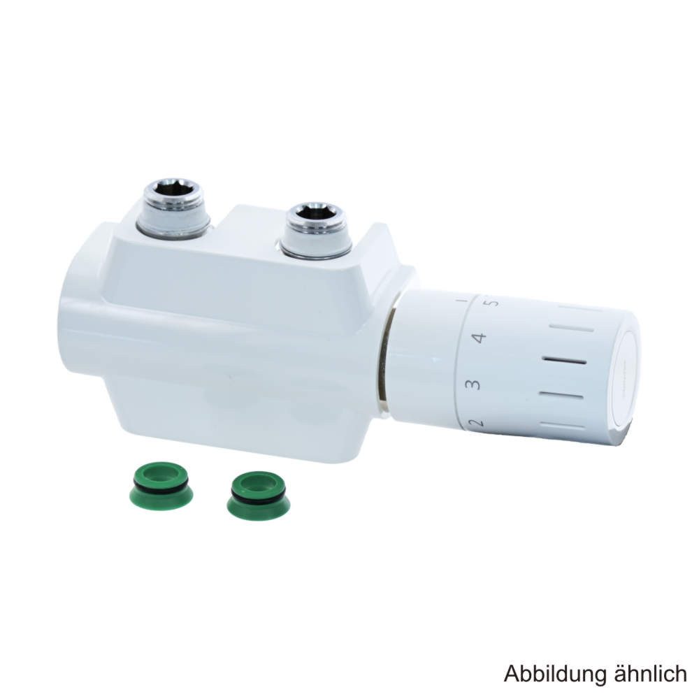 Simplex Armaturen Simplex Design-Set mit Ventilhahnblock,Design-Blende, Thermostatkopf,w