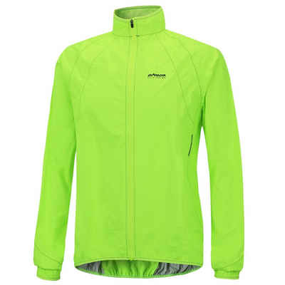 Airtracks Fahrradjacke Herren Regenjacke Fahrradjacke (Regenjacke Wind & Wasserdicht - Wassersäule: 10.000 mm) » S M L Xl XXL XXXL «