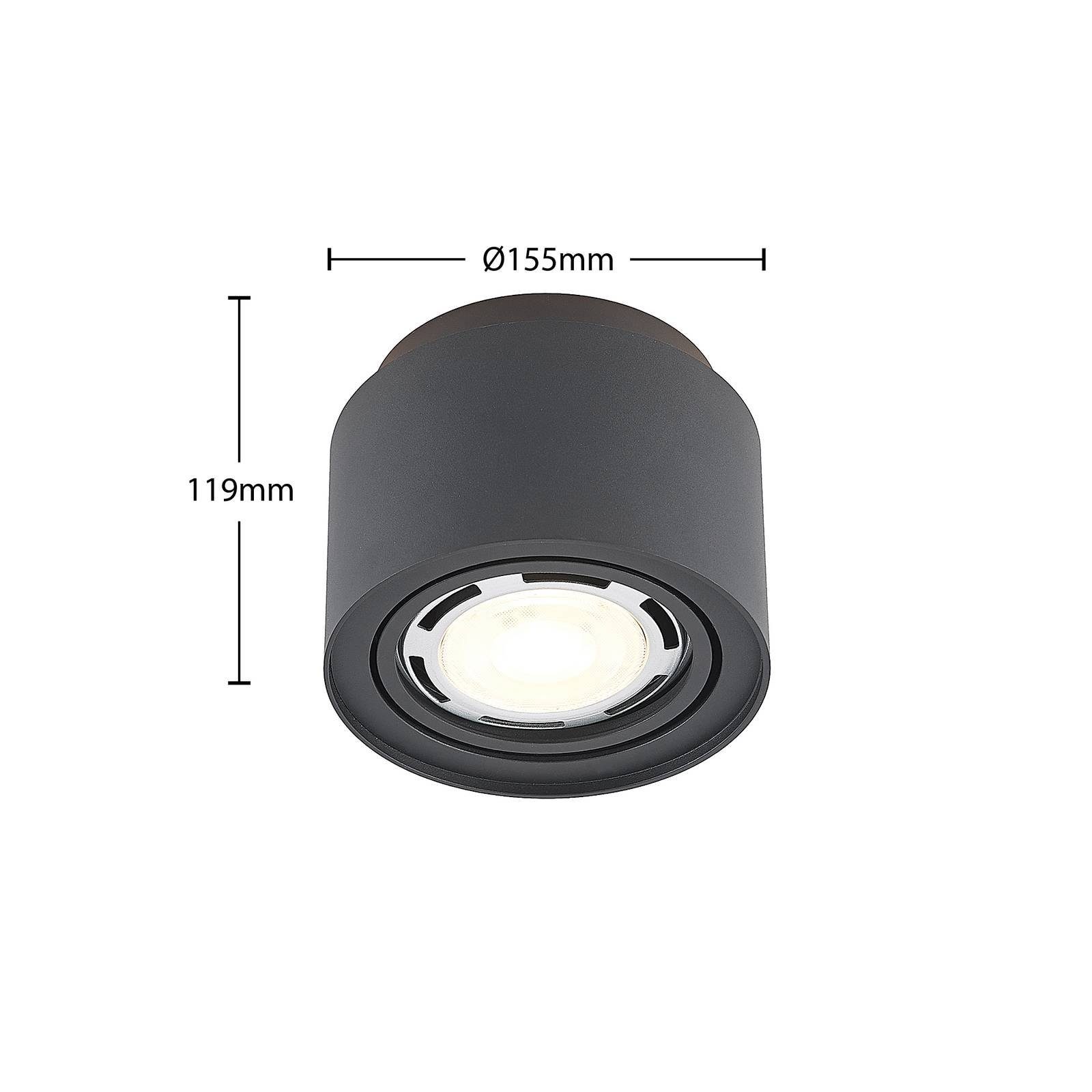 Arcchio Deckenstrahler Walisa, Nicht enthalten, 1 x 20 W LED GU10 ES111 Down + 1 x 5,5 W LED Up