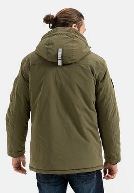 camel active Outdoorjacke mit doppelter Kapuze