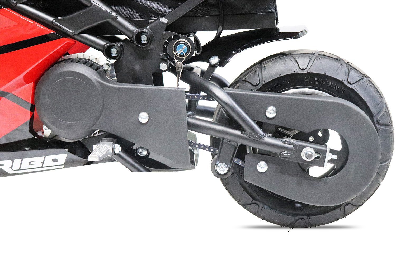 Smarty 1060W 36V Rot Pocketbike Crossrad Tribo Eco