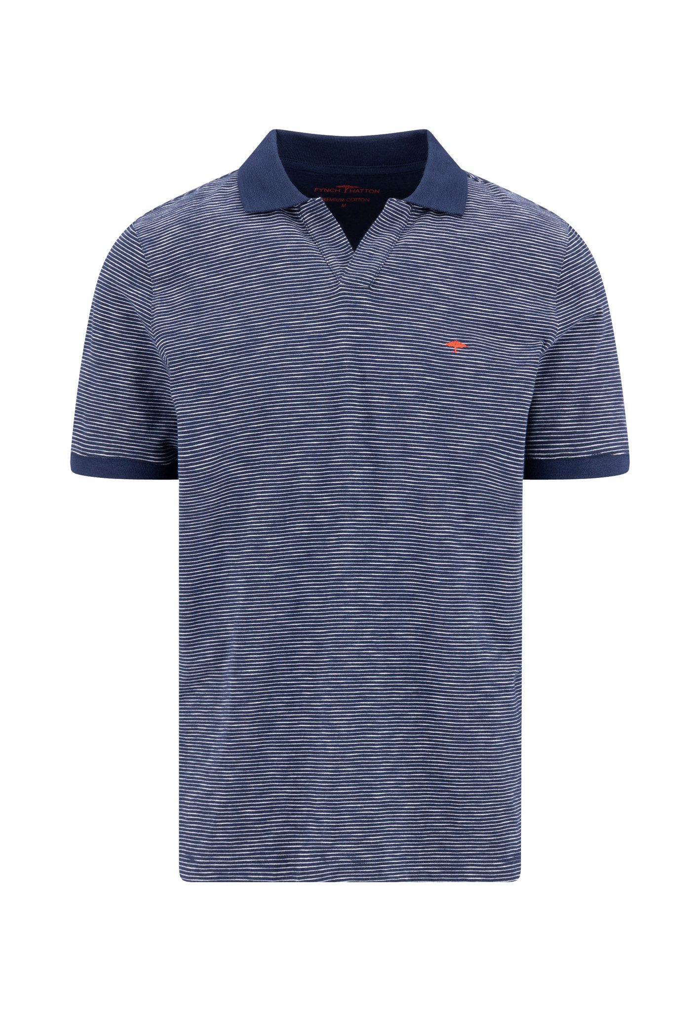 FYNCH-HATTON Poloshirt mit Logo Stickerei