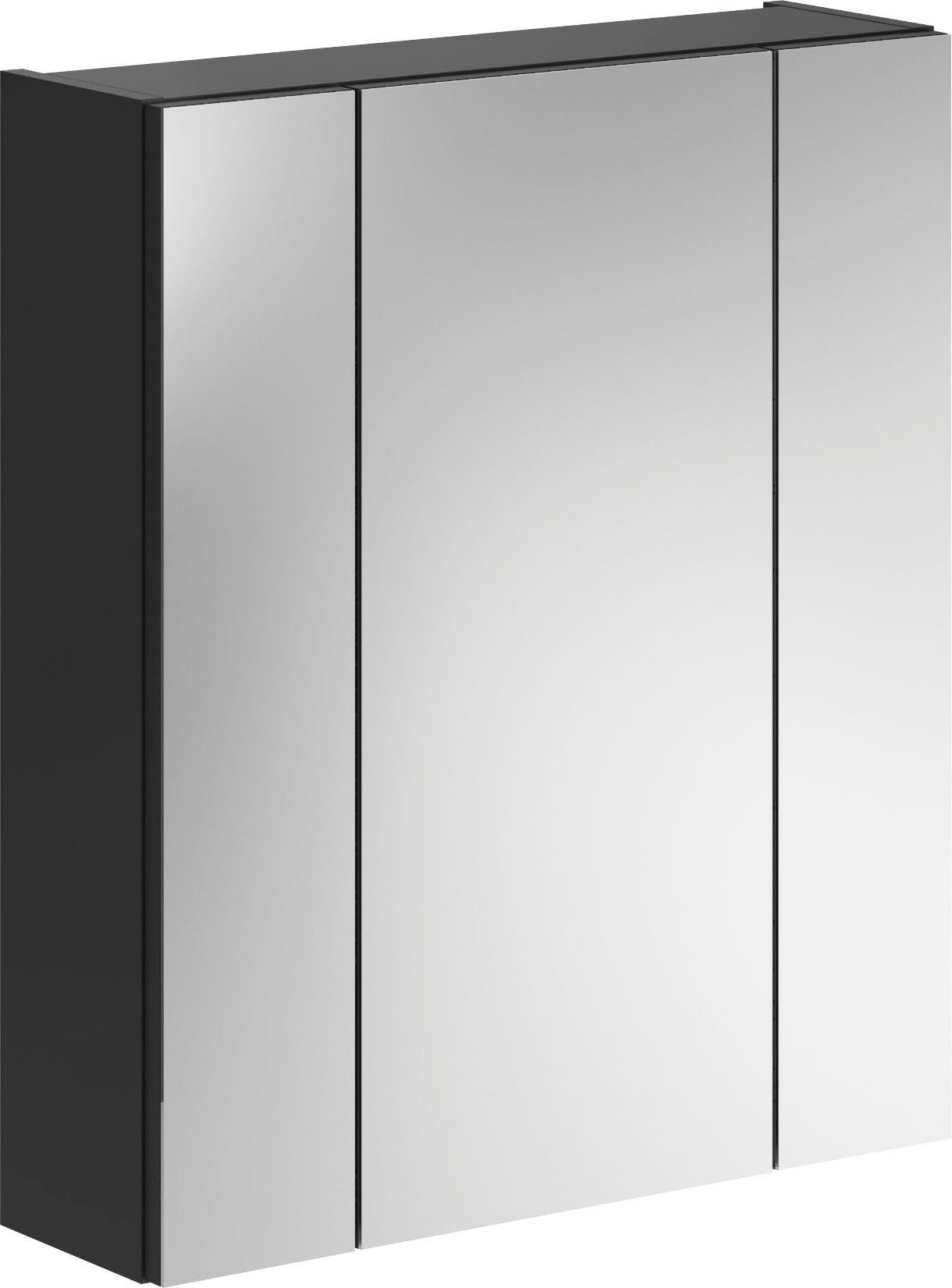 INOSIGN Badezimmerspiegelschrank Badmöbel, 60 Breite cm Malmö Spiegelschrank