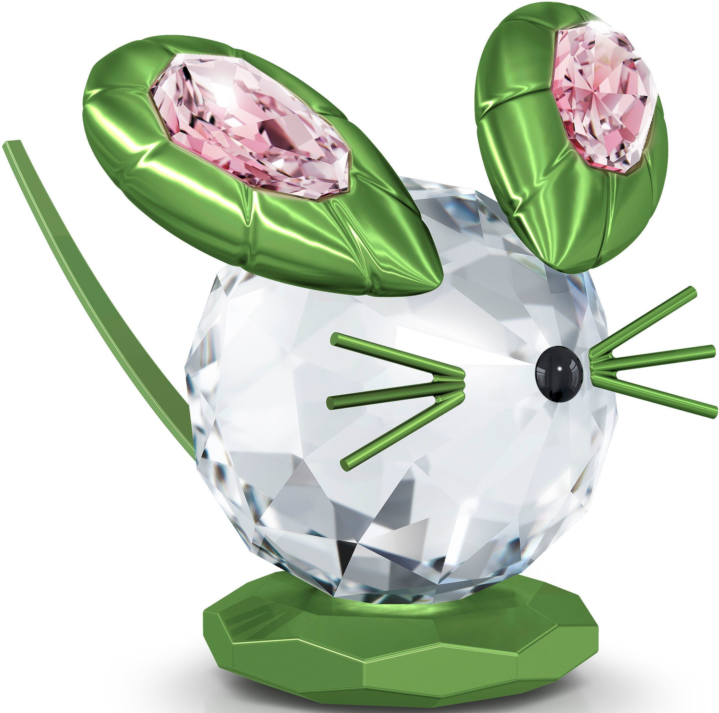 5619214 Dekofigur Maus Dulcis, (1 St), Swarovski® Swarovski Kristallfigur Kristall Mouse