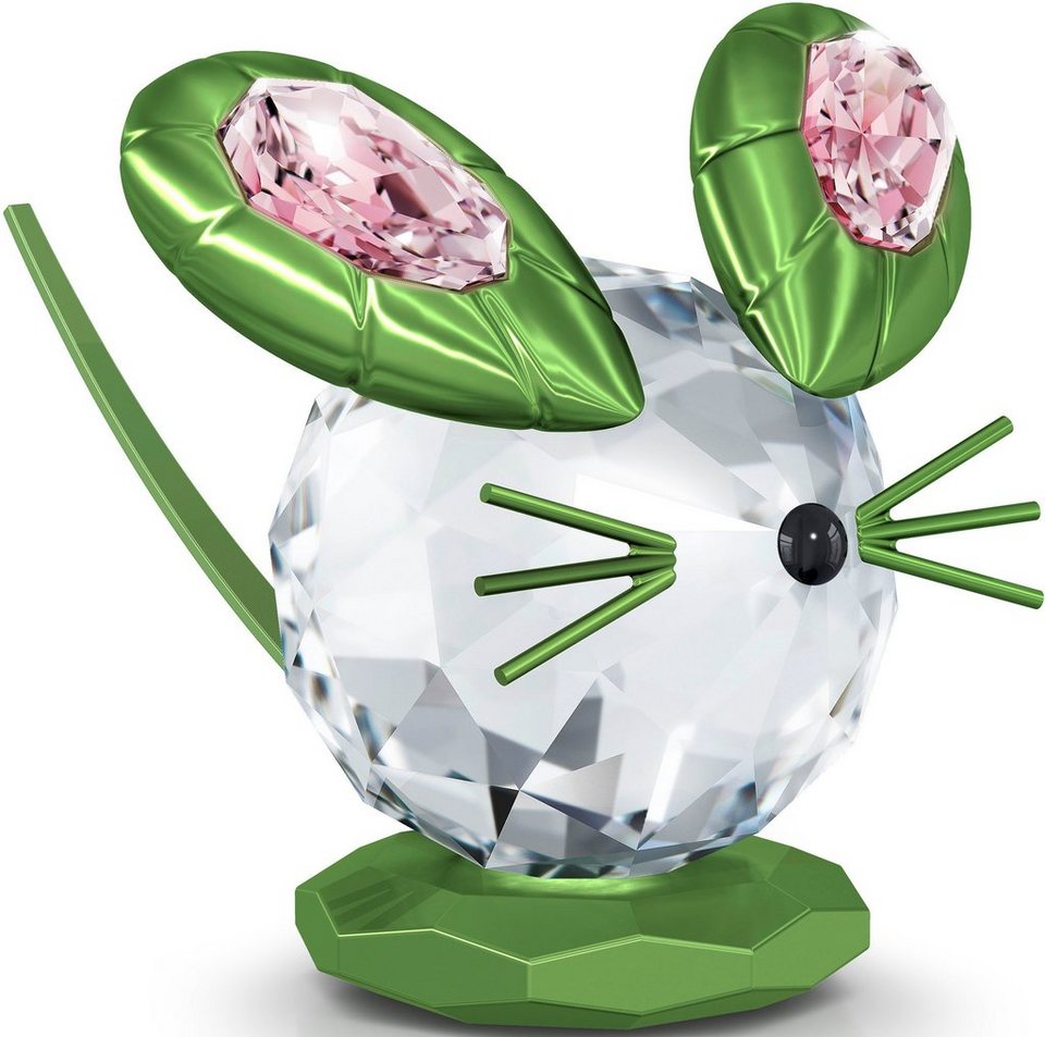 (1 Swarovski® Maus Dekofigur Kristall Dulcis, Swarovski Mouse Kristallfigur St), 5619214