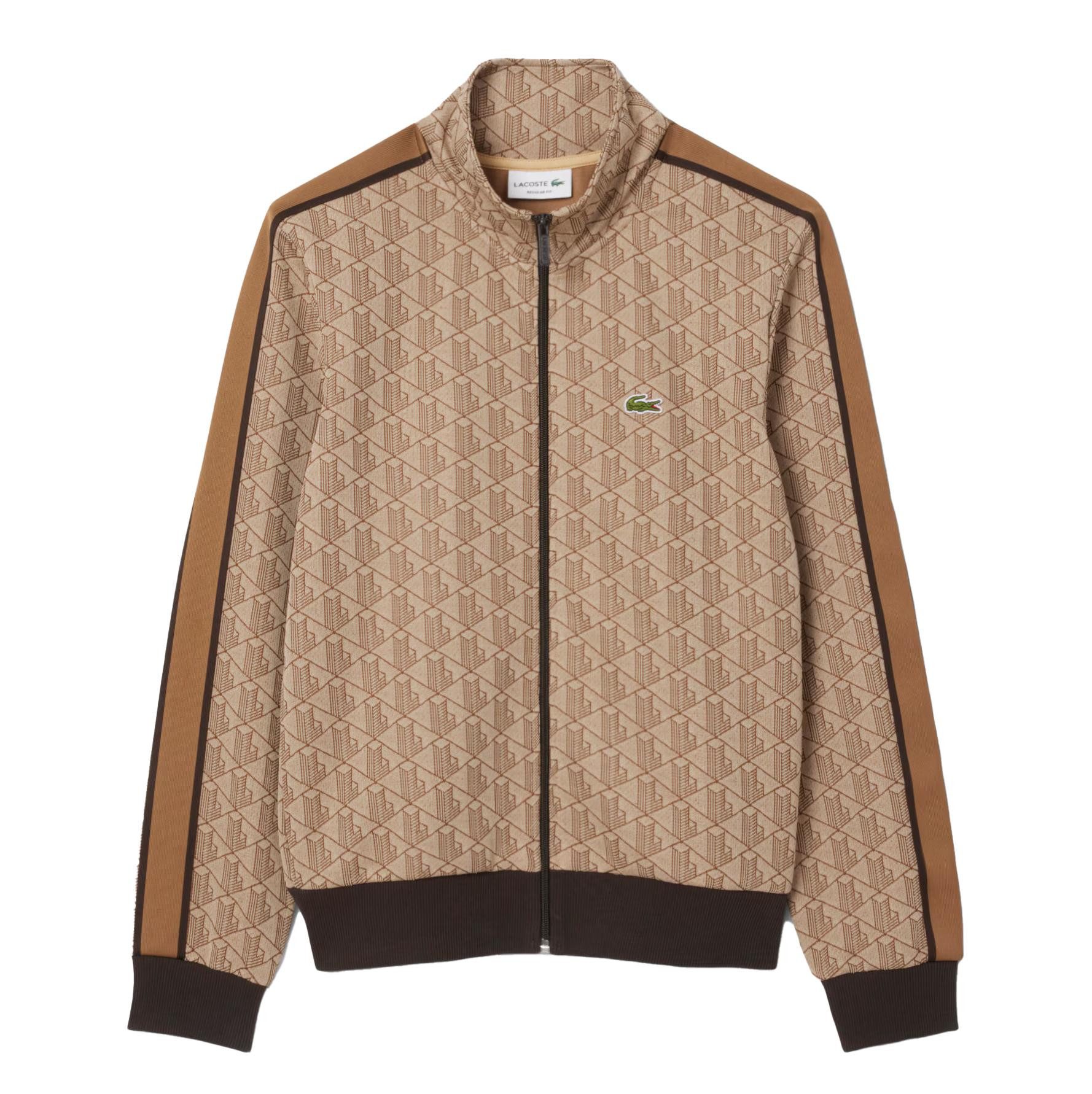 Lacoste Sweatjacke Lacoste Monogram Sweatjacket günstig online kaufen