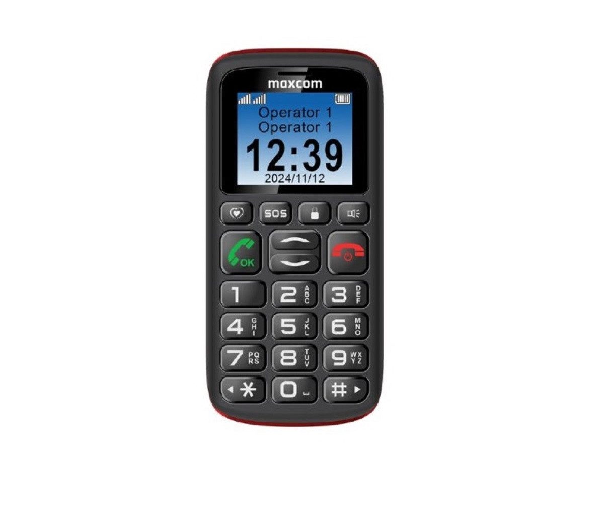 Maxcom Comfort MM428 L Dual-SIM-Handy 1,8 Zoll Display SOS-Funktion Handy