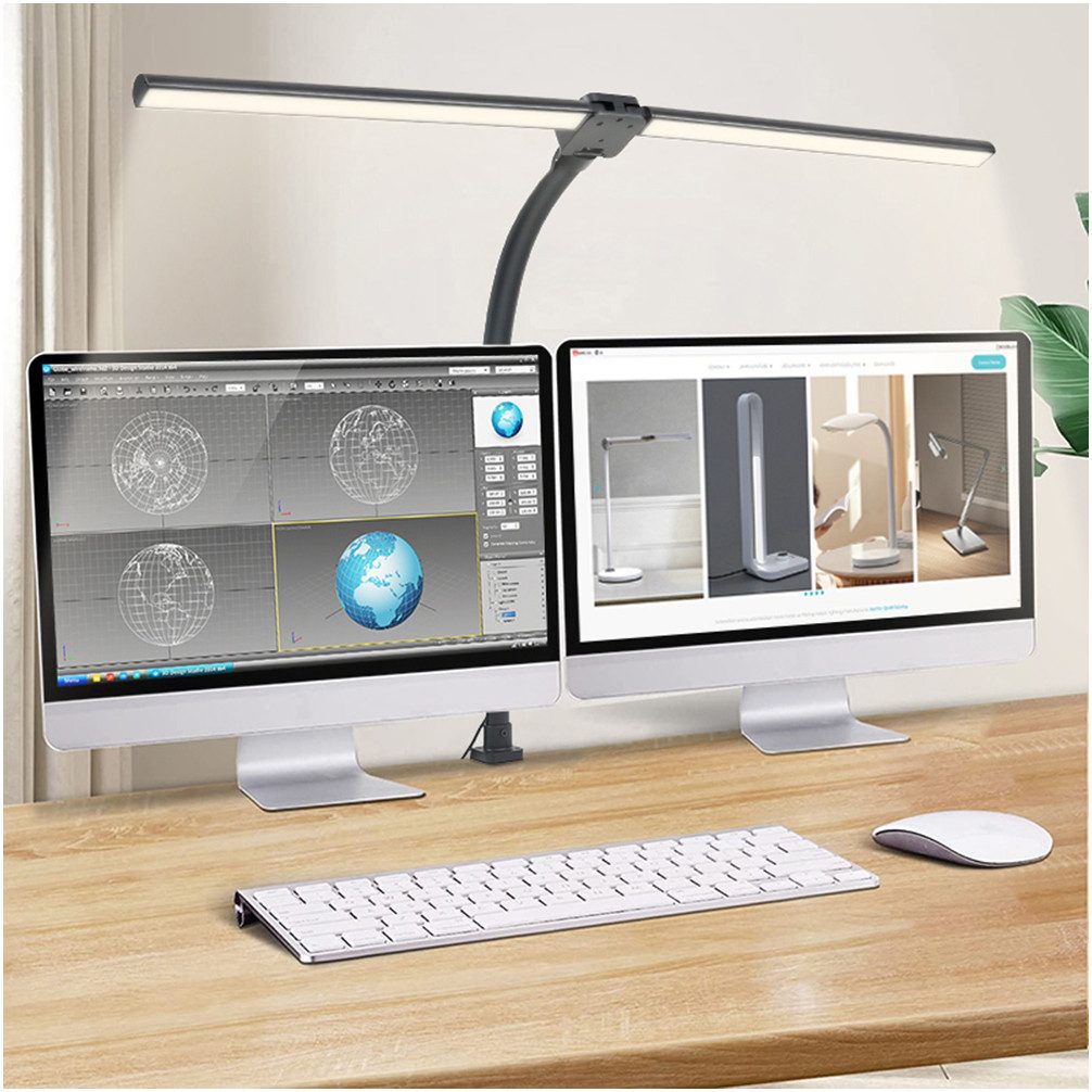 Sunicol LED Schreibtischlampe LED Tischleuchte, 360° günstig online kaufen