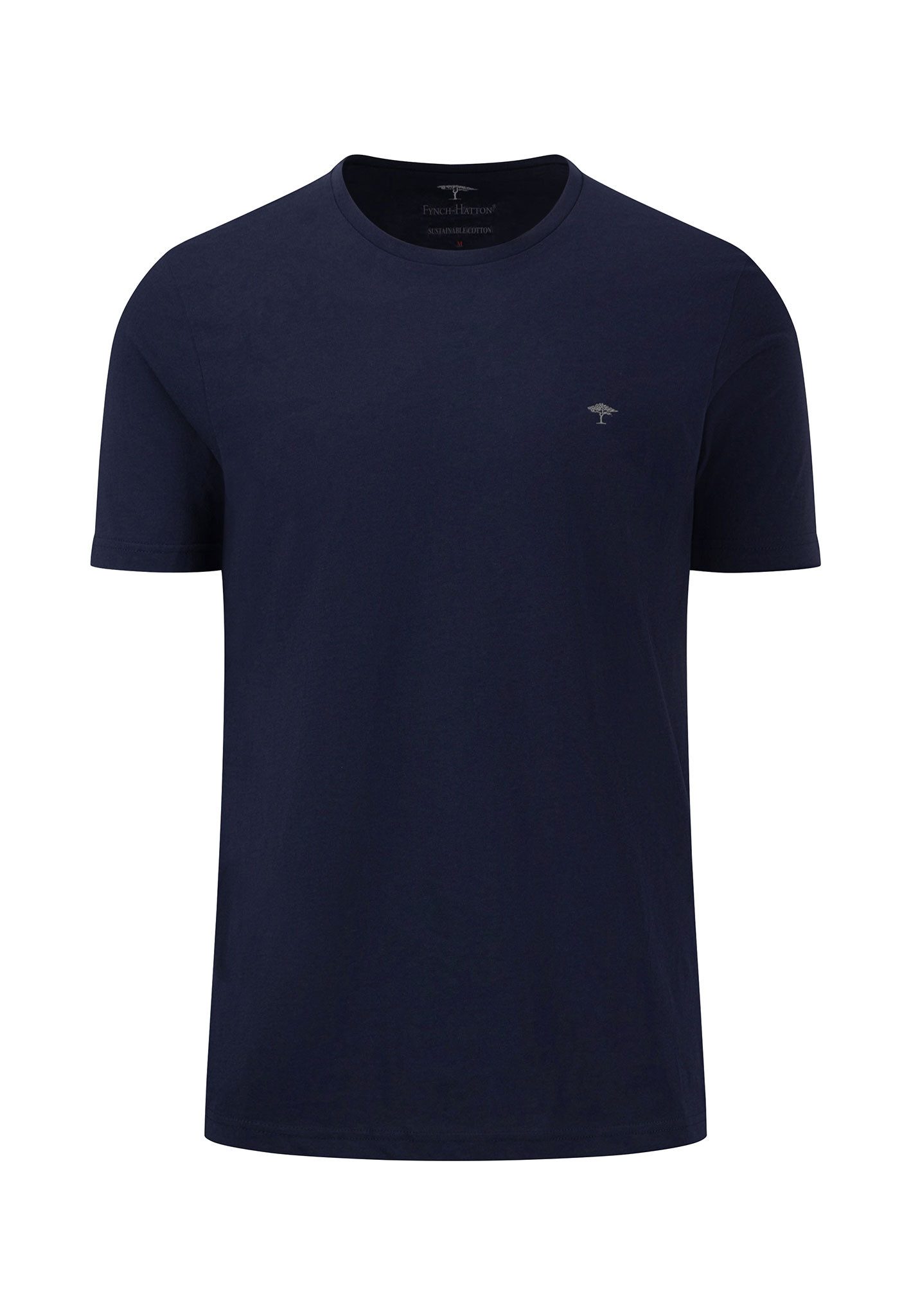 FYNCH-HATTON T-Shirt T-Shirt, Basic Dunkelblau