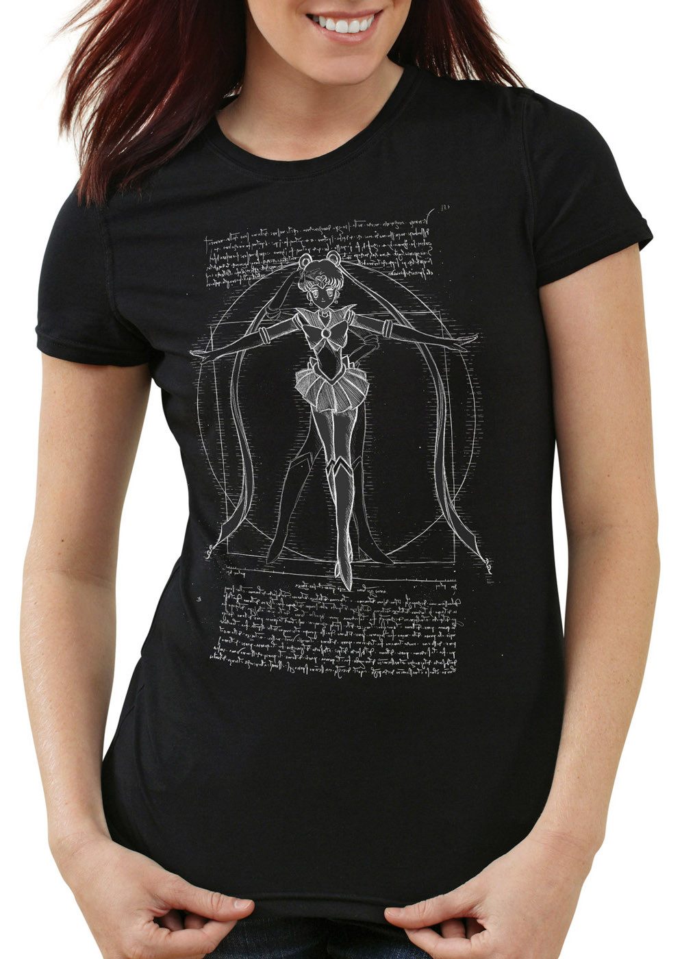style3 T-Shirt Vitruvianische Bunny sailor moon günstig online kaufen