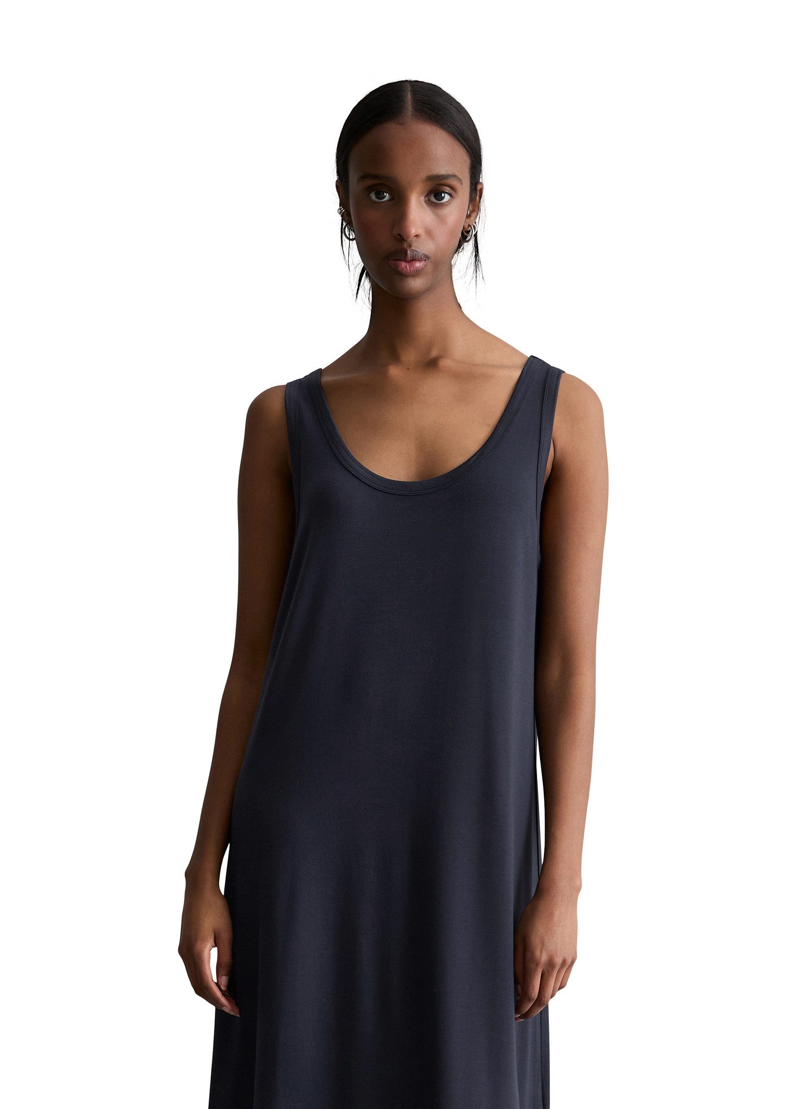 Marc O'Polo DENIM Jerseykleid aus fließendem Viskose-Stretch günstig online kaufen