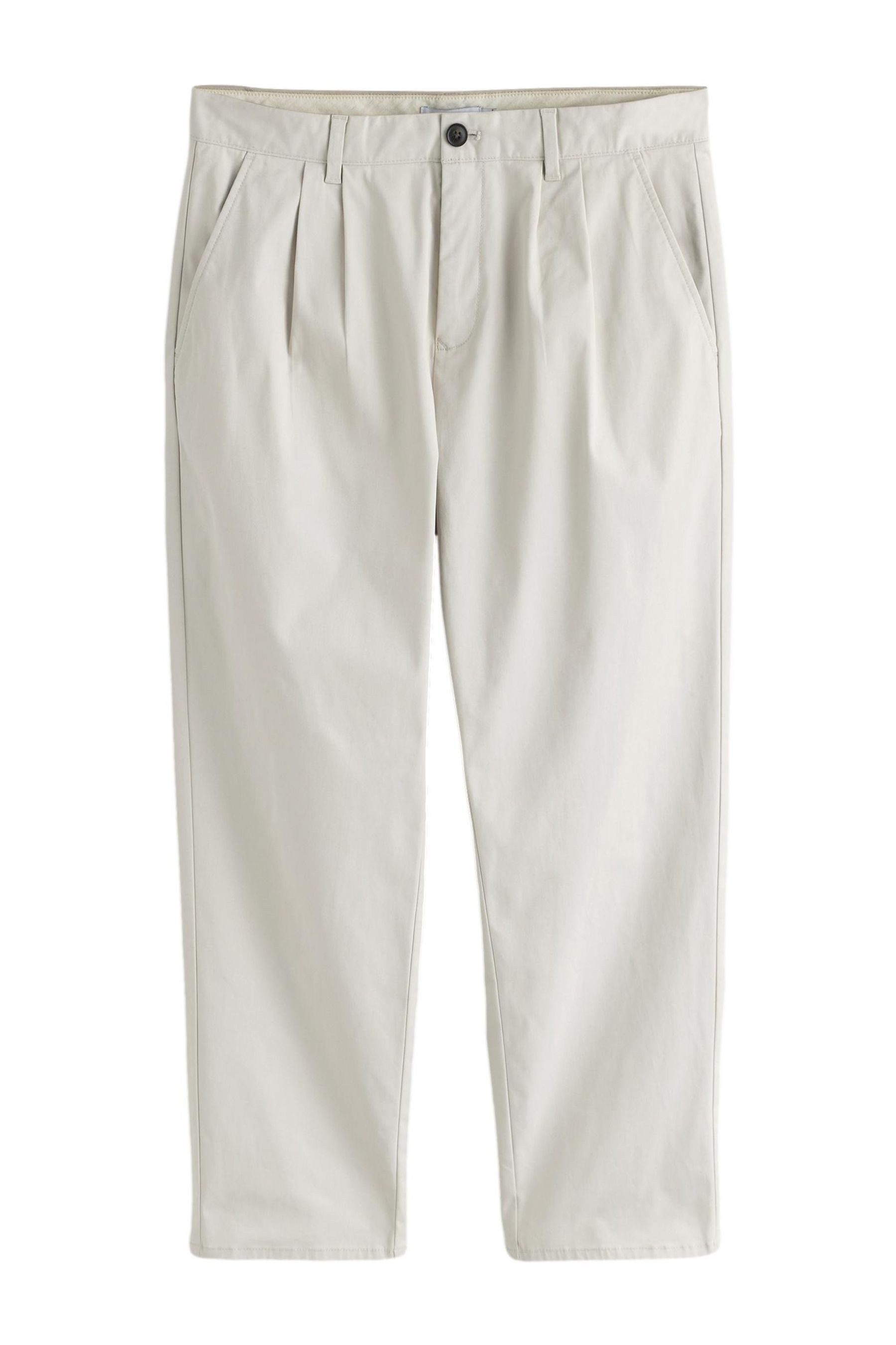 Stretch-Hose Relaxed Fit Stretch-Chinohose mit konischem Bein