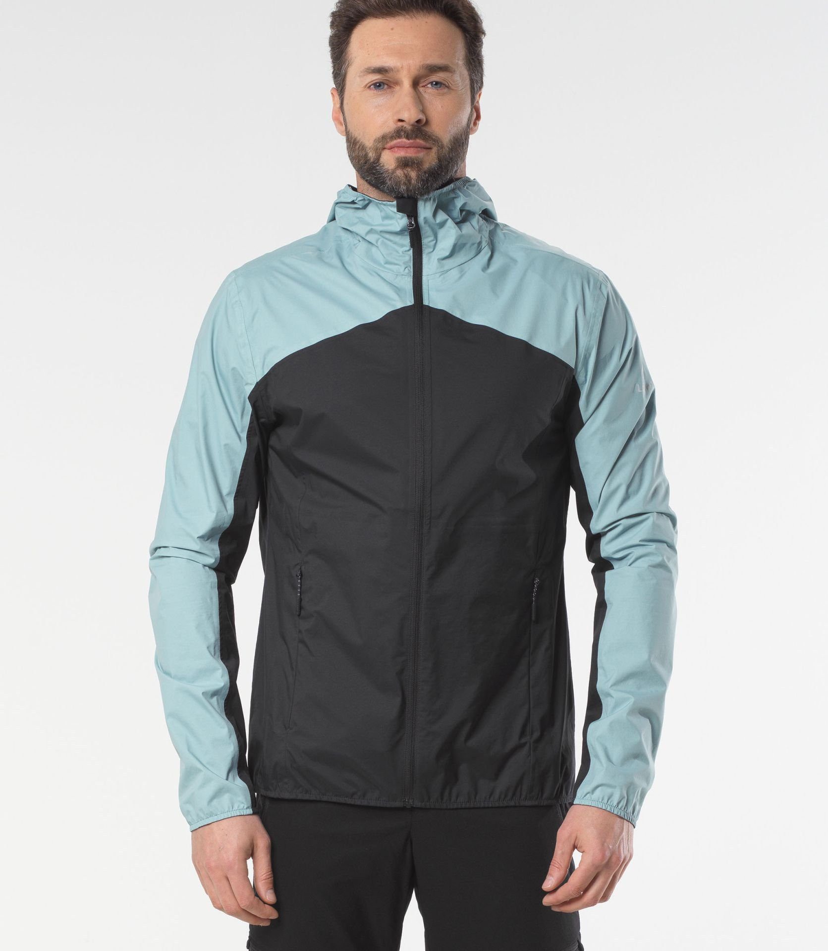 Löffler Regenjacke Aquavent WPM Pocket Hooded Jacket (wasserdicht, winddicht)