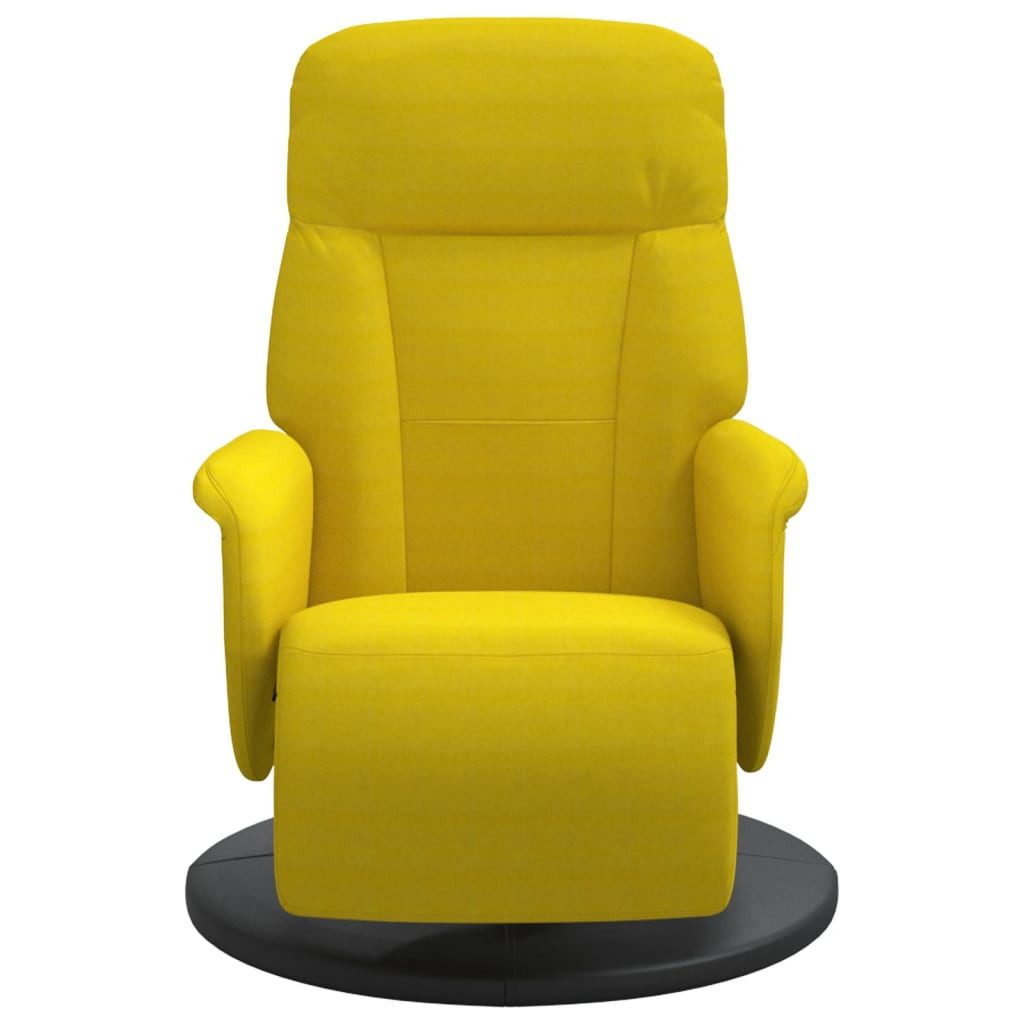 vidaXL Sessel Relaxsessel mit Fußteil Gelb günstig online kaufen
