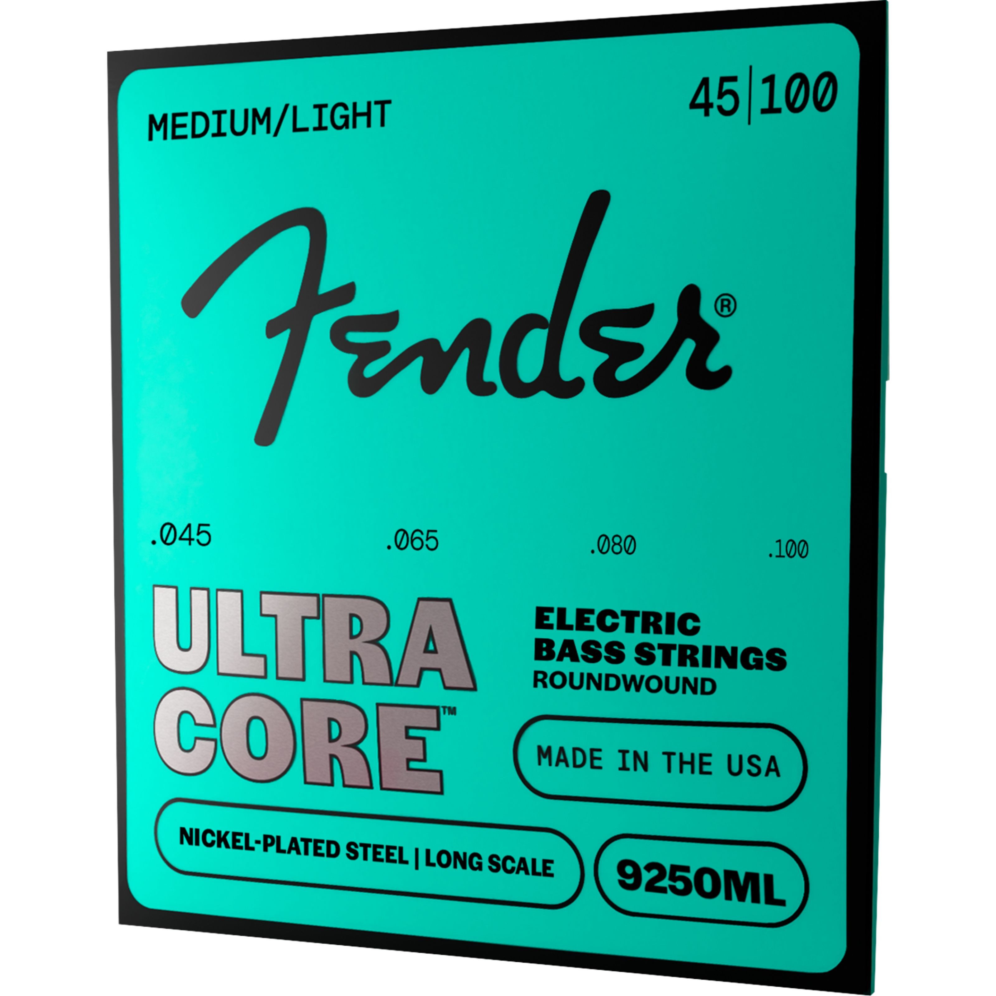 Fender Saiten, Strings Ultracore 45 100 9250ML Nickel Plated Steel - Saitensatz für