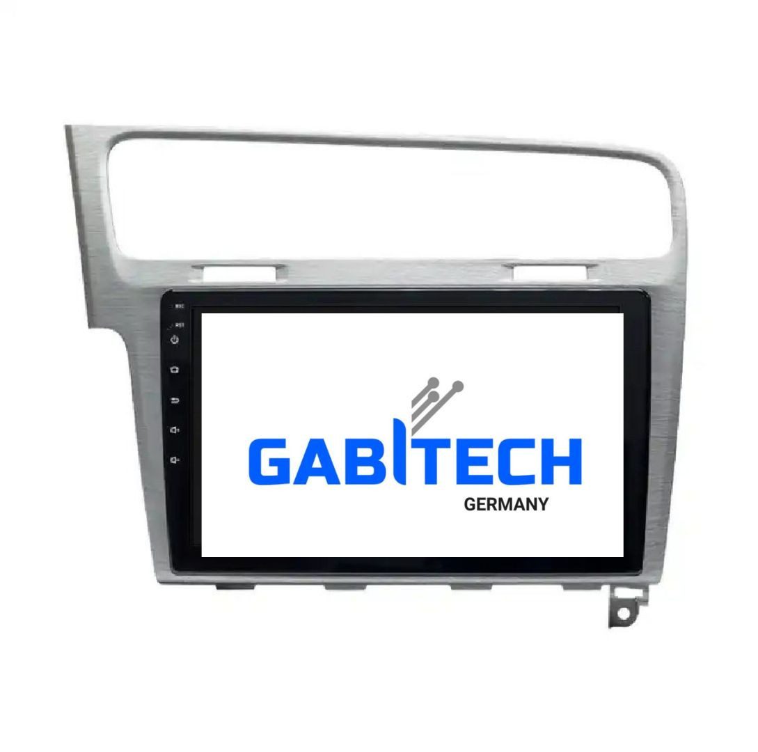 GABITECH 10 Zoll Android 13 Autoradio Navi für VW Golf 7 2013-2017 GPS BT Autoradio (Drahtloses Carplay & AndroidAuto,3D Navi, 4GB RAM; 64GB ROM,WiFi,DAB)