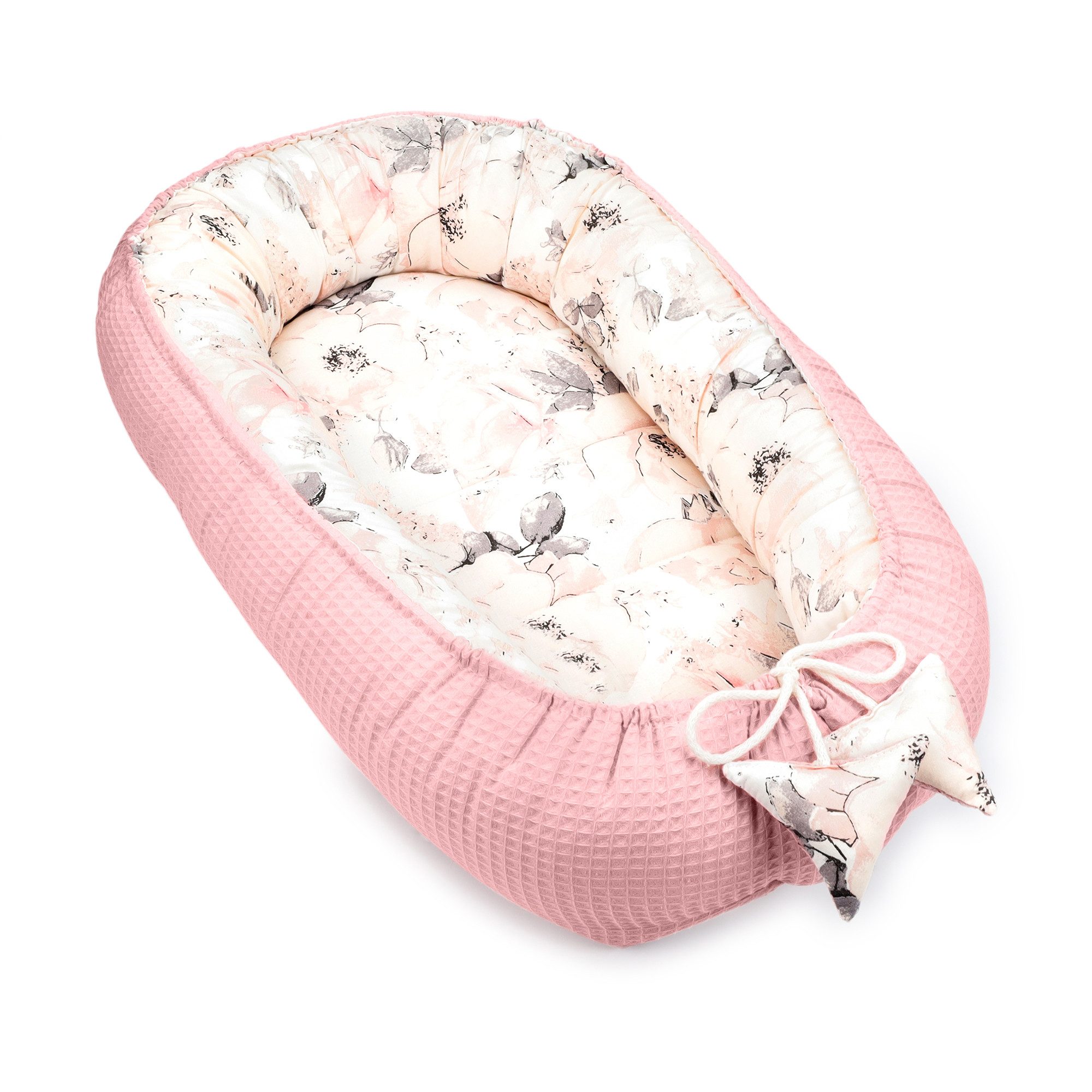 Totsy Baby Nestchenschlange Babynest Neugeborene Nestchen Baby - Kokon Handmade