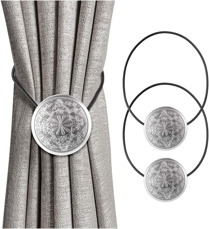 BYSURE Raffhalter, (2-tlg), Magnetische Vorhang Raffhalter, günstig online kaufen