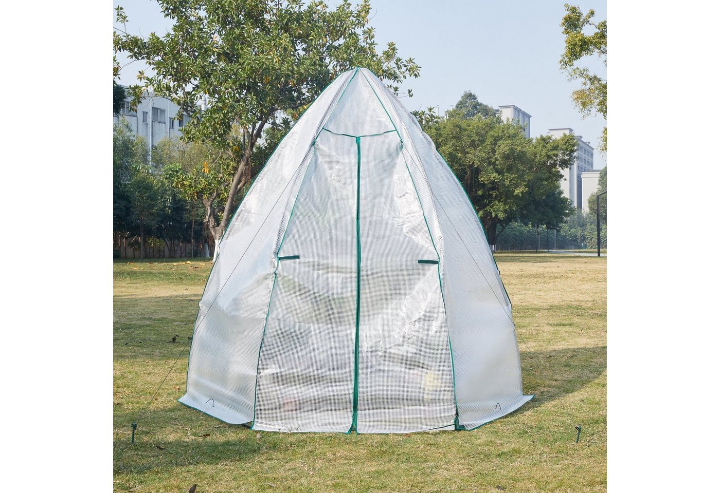 en.casa Foliengewächshaus, »Hunze« Ge... en.casa Foliengewächshaus, »Hunze« Ge...