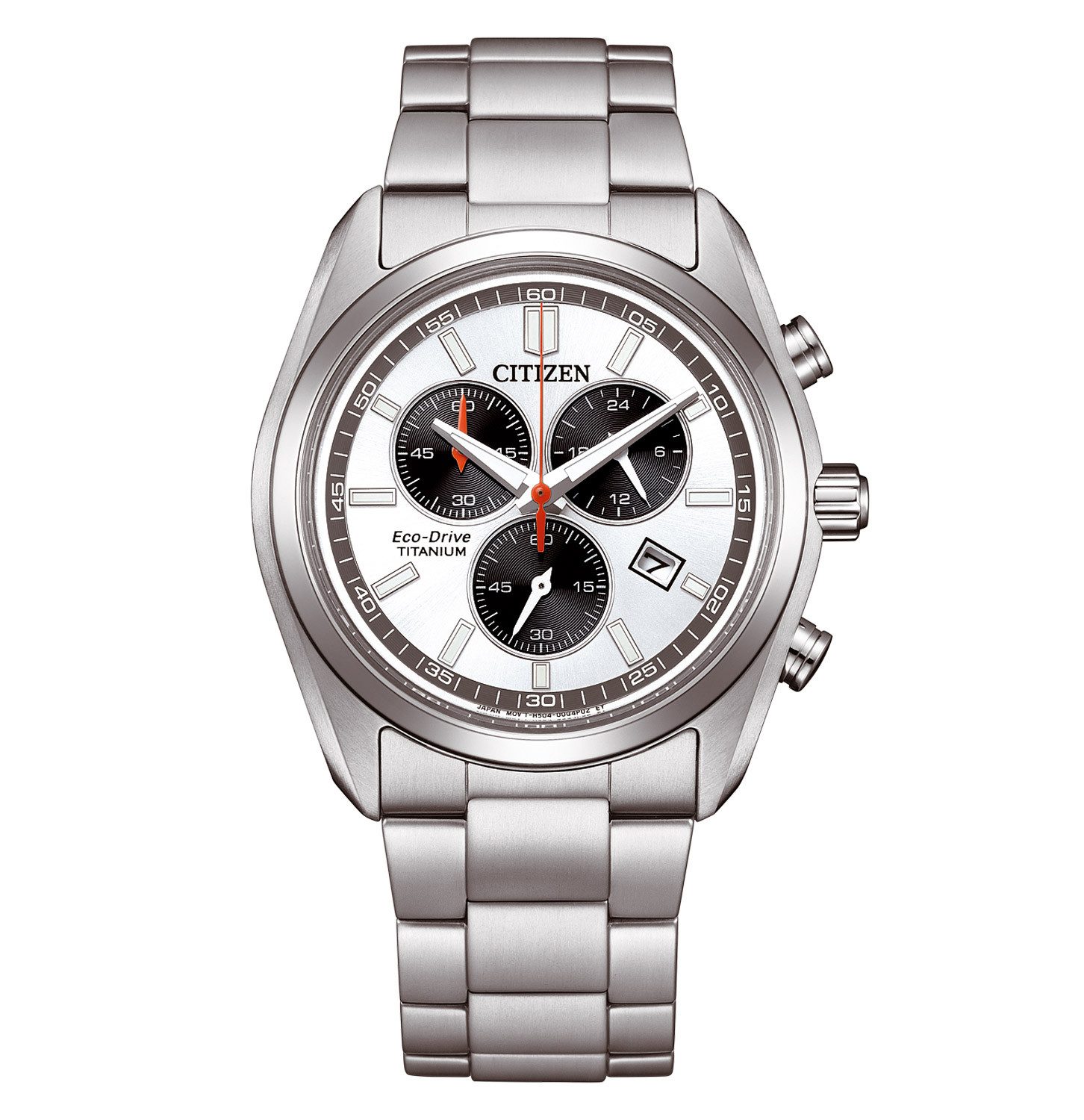 Citizen Eco-Drive Solar Chronograph Titan/Silberfarben
