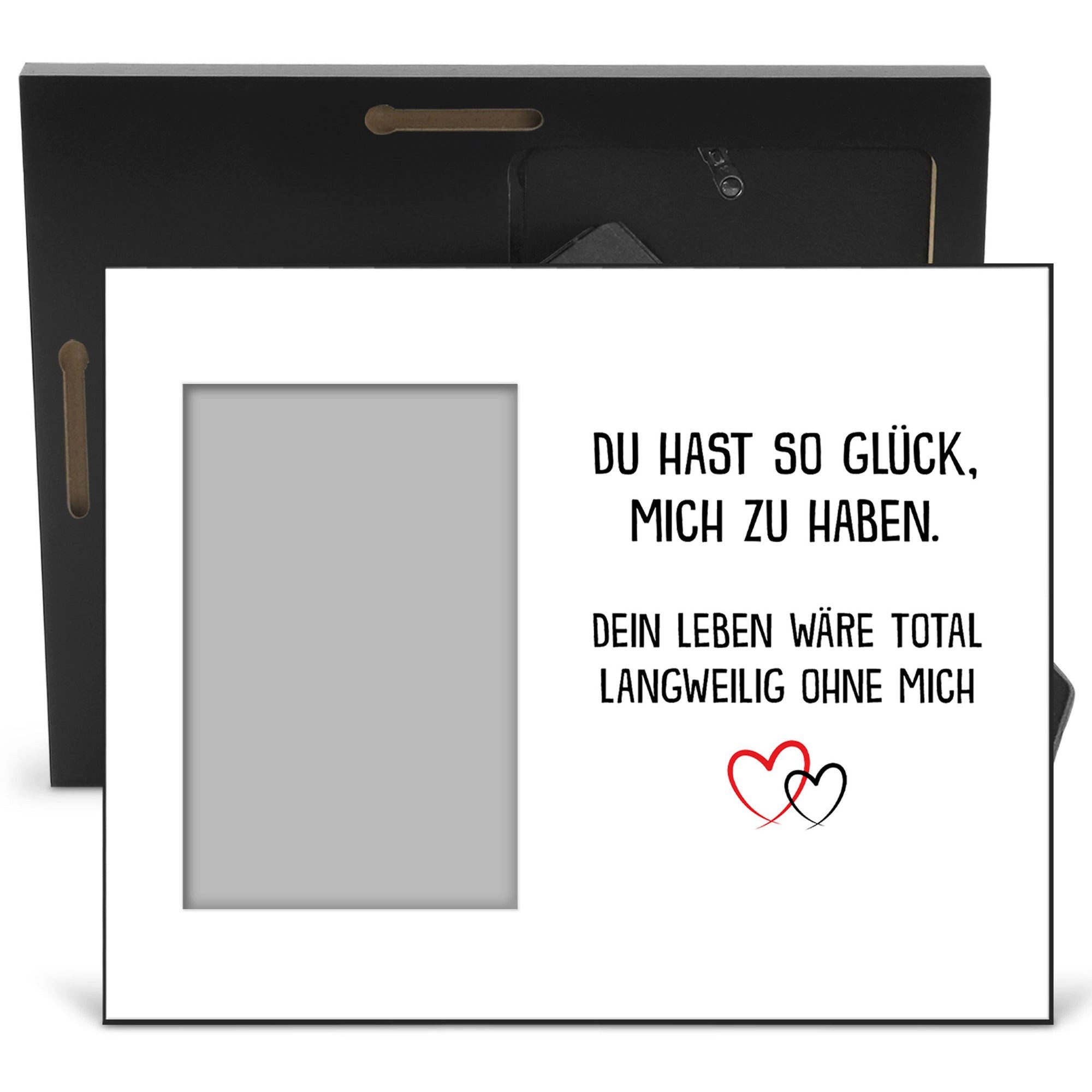 22Feels Bilderrahmen Frauen Geschenk Deko Jahrestag Valentinstag Bday Hochzeitstag Paar, für 1 Bilder, IN DEUTSCHLAND BEDRUCKT