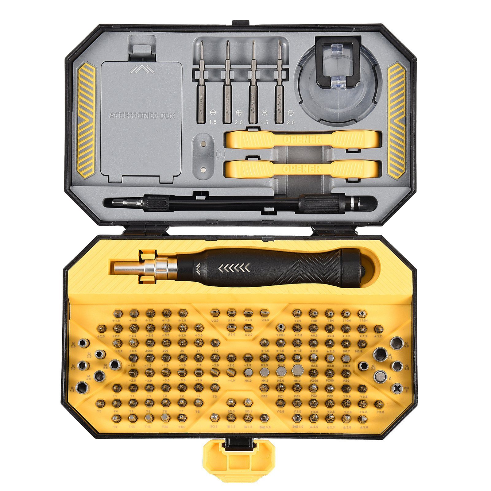 SEEZSSA Schraubendreher 145-in-1 Mini-Multifunktions-Handy-Phillips-Schraubendreher, T9 Werkzeugset für Reparatur Handy Universal Werkzeuge