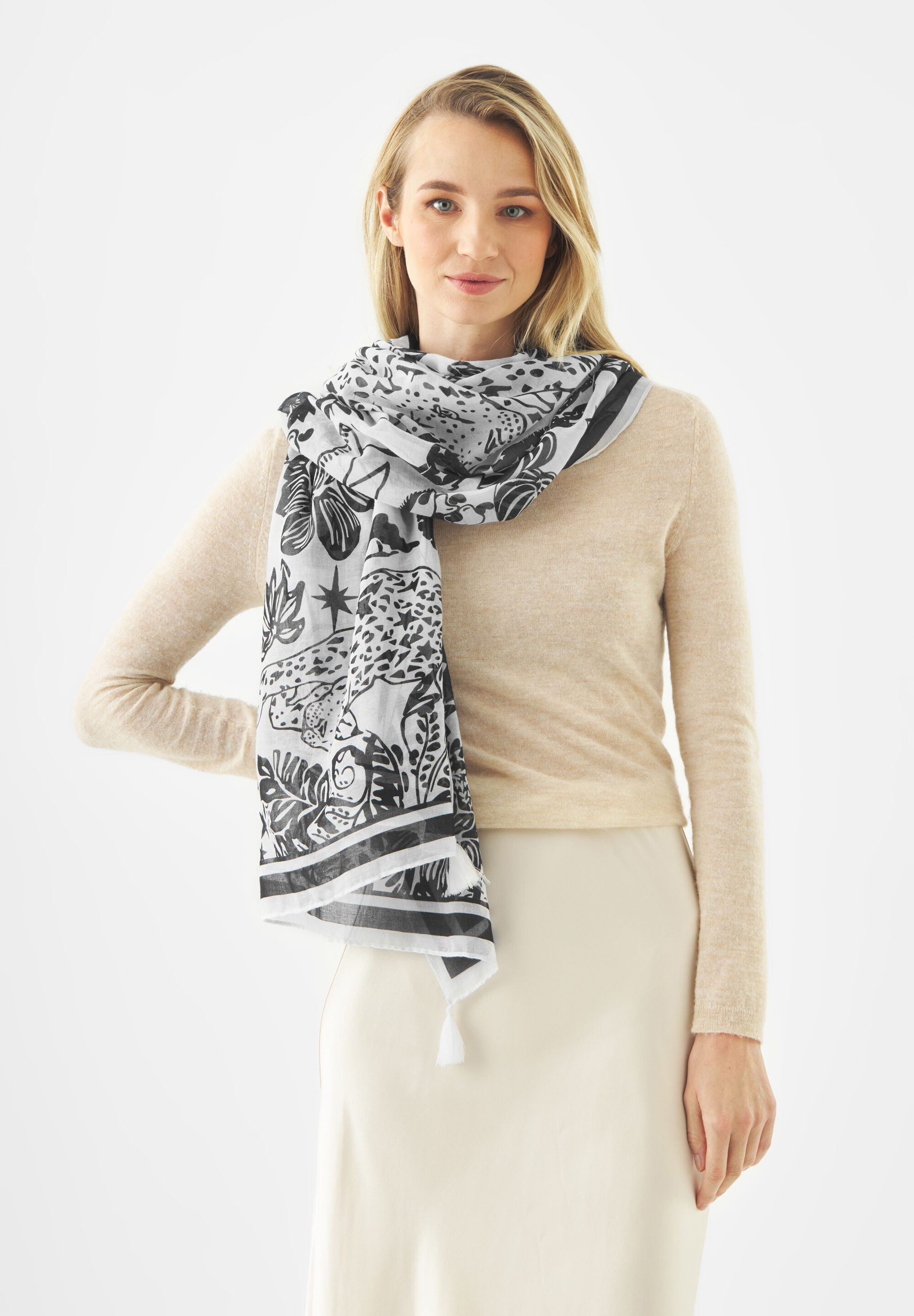 Codello Modeschal, (1-St), Dschungel-Luftig