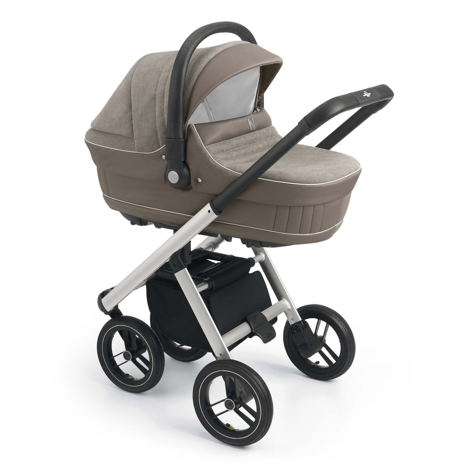 Kombi-Kinderwagen 3-in-1 Puro Solid inkl. Babyschale & Wickeltasche