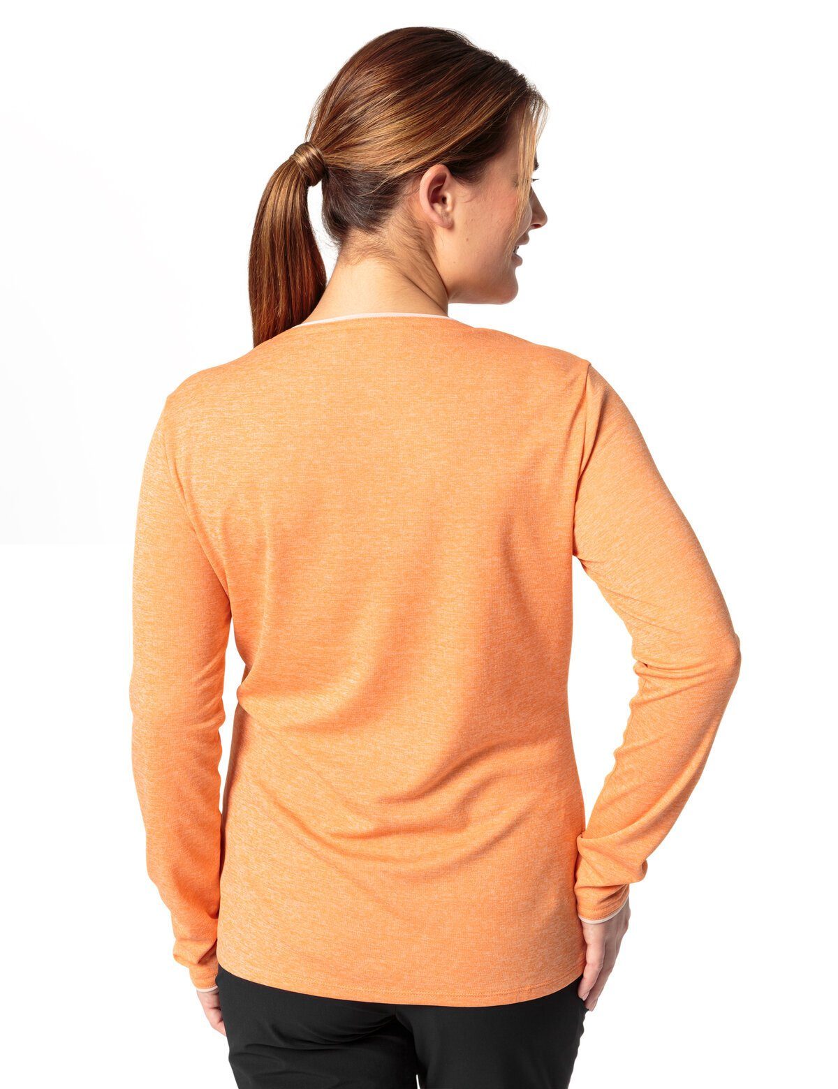 orange VAUDE (1-tlg) T-Shirt sweet Essential Women's Knopf T-Shirt LS Grüner