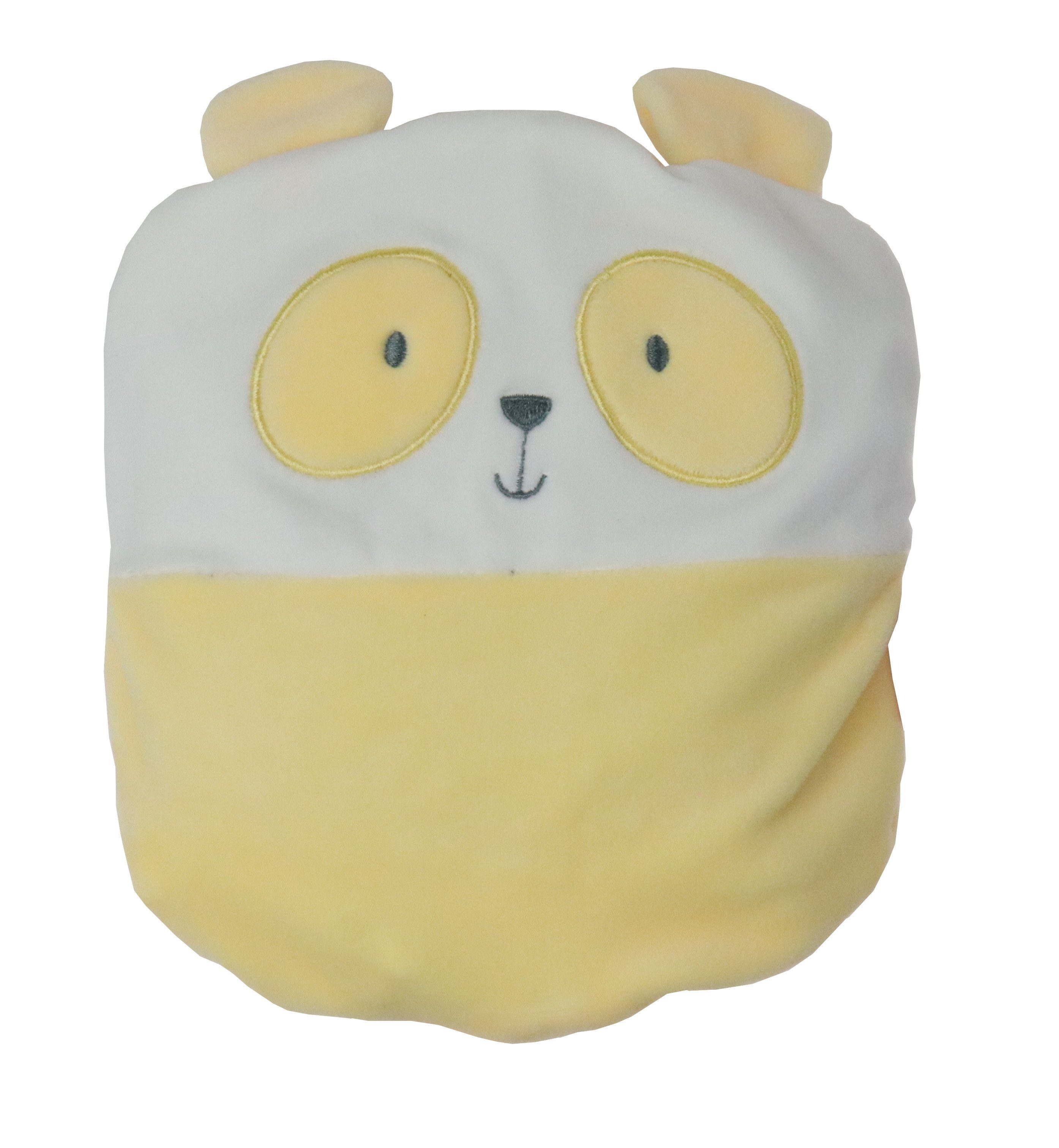 mbw Грелки Грелки Vier Freunde Panda gelb - Kirschkernkissen, (2-tlg)