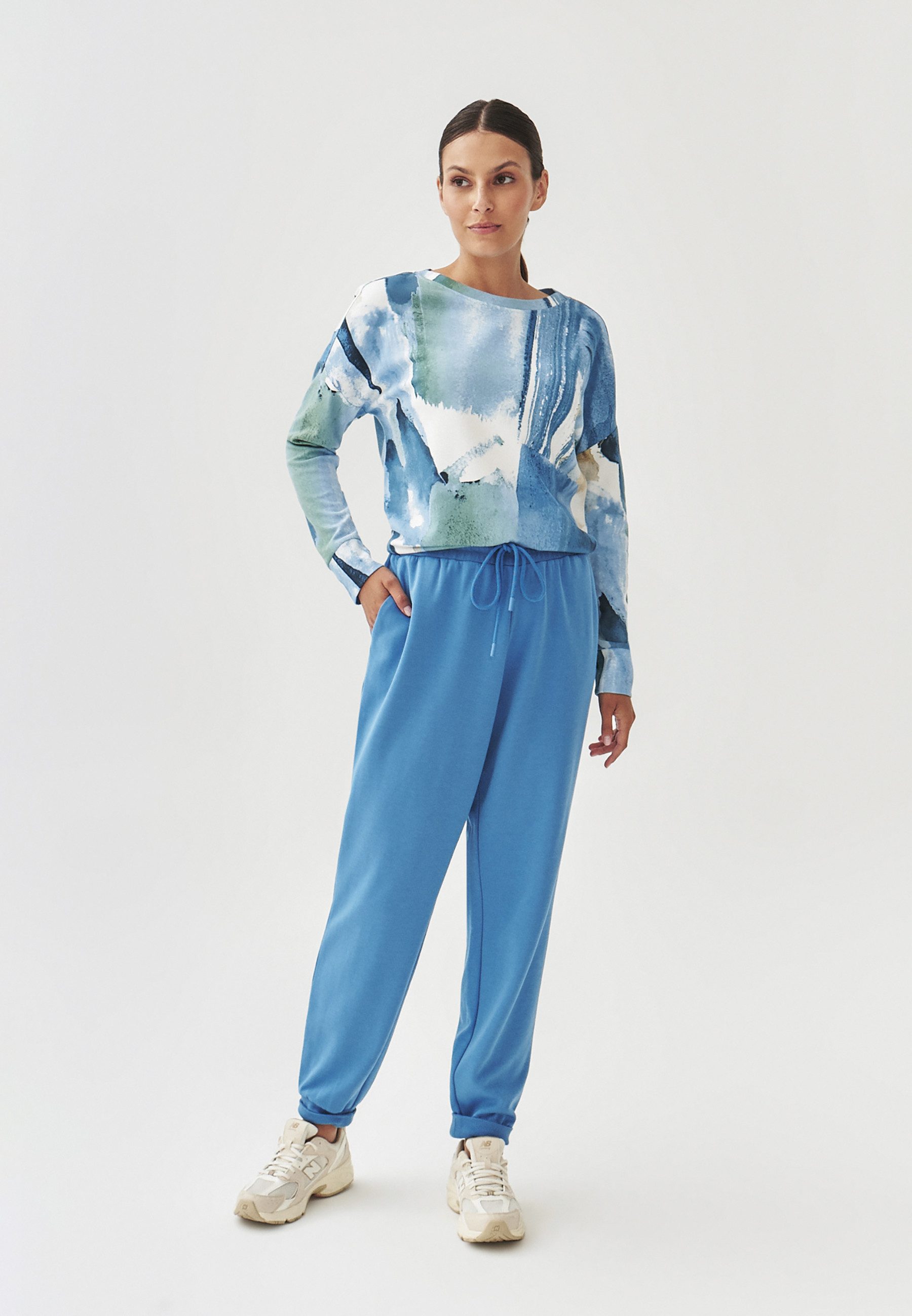TATUUM Strickhose Damenstrickhose Mit Geripptem Bund - Senti 1