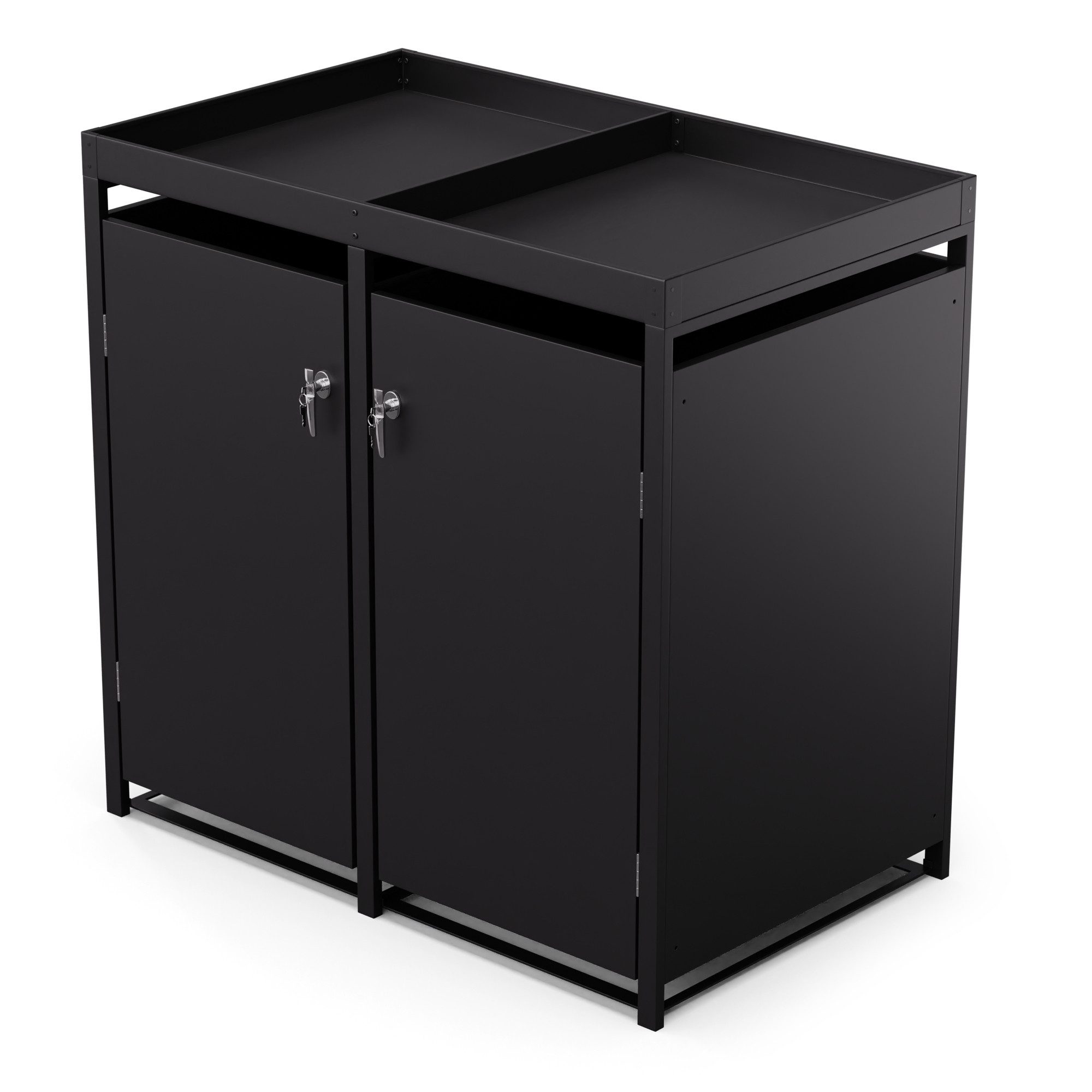 blumfeldt Mülleimer BinSafe, Mülltonnenbox Fach Treteimer Trash Bin Garbage Müll