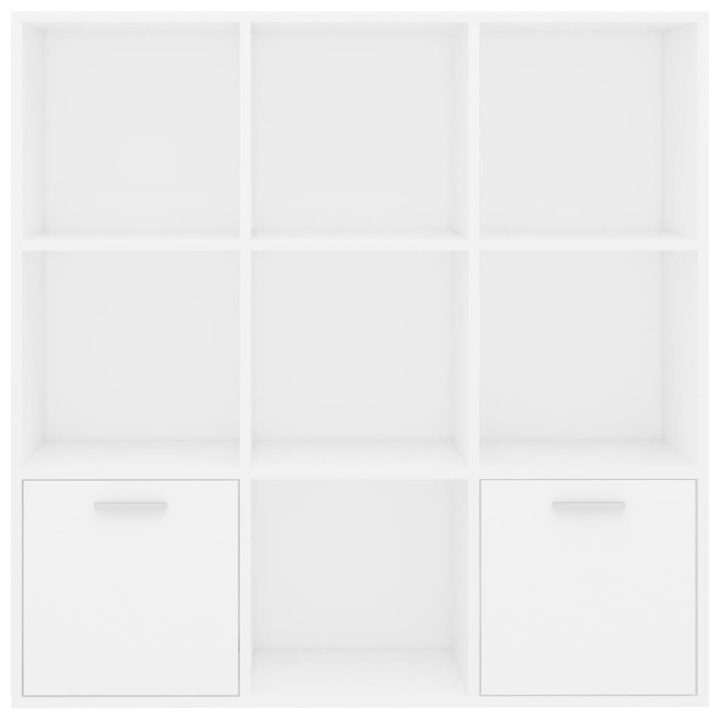 cm 98x30x98 Bücherregal Holzwerkstoff furnicato Weiß