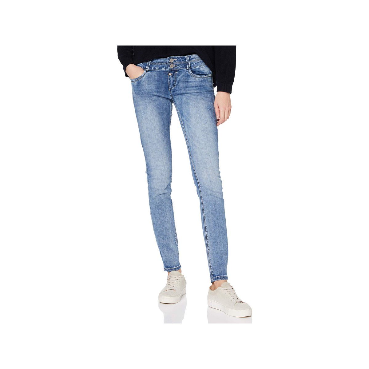TIMEZONE Funktionshose blau regular (1-tlg., keine Angabe) | Slim-Fit Jeans