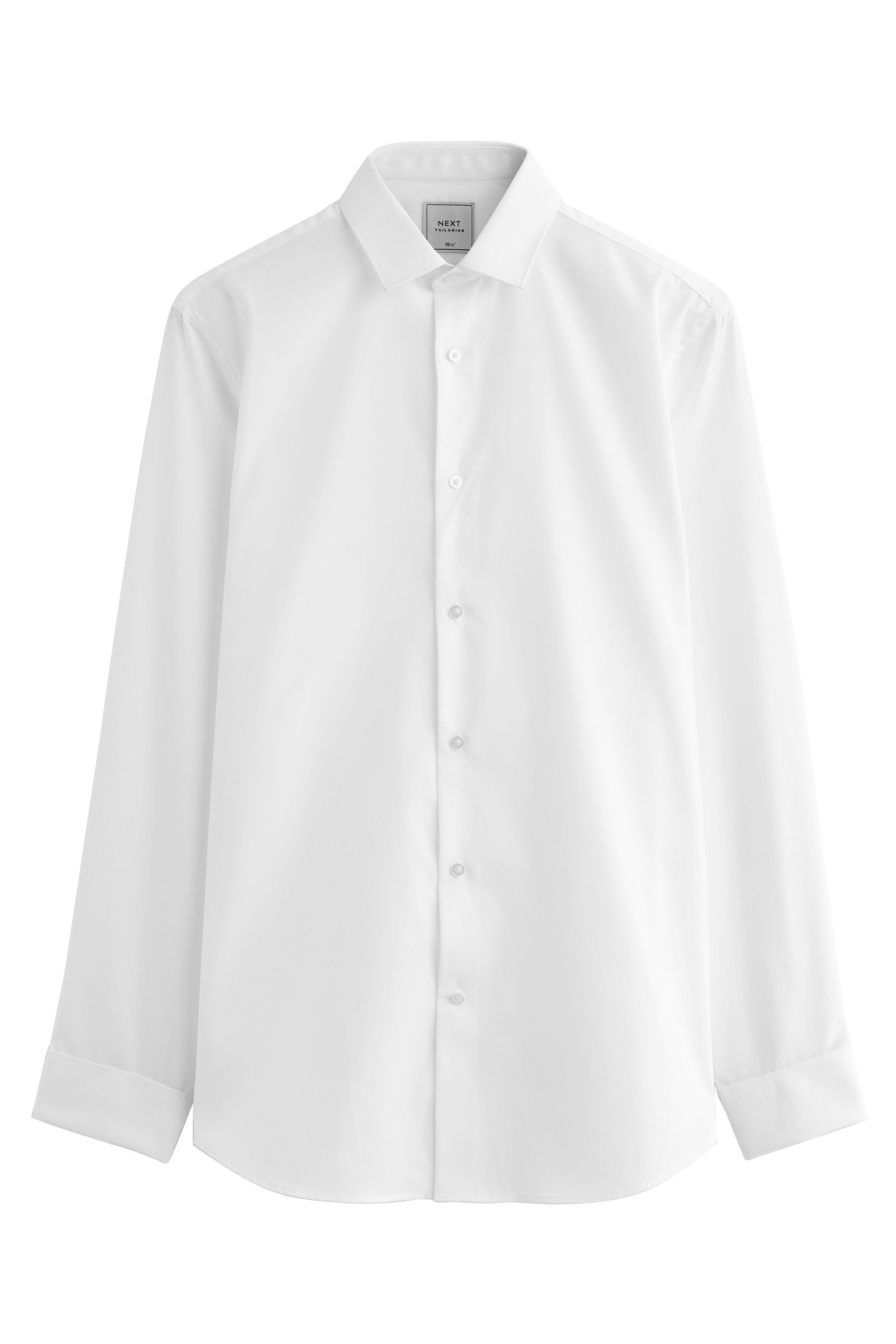 Next Businesshemd Pflegeleichtes Hemd Regular Fit, Doppelmanschette (1-tlg) günstig online kaufen