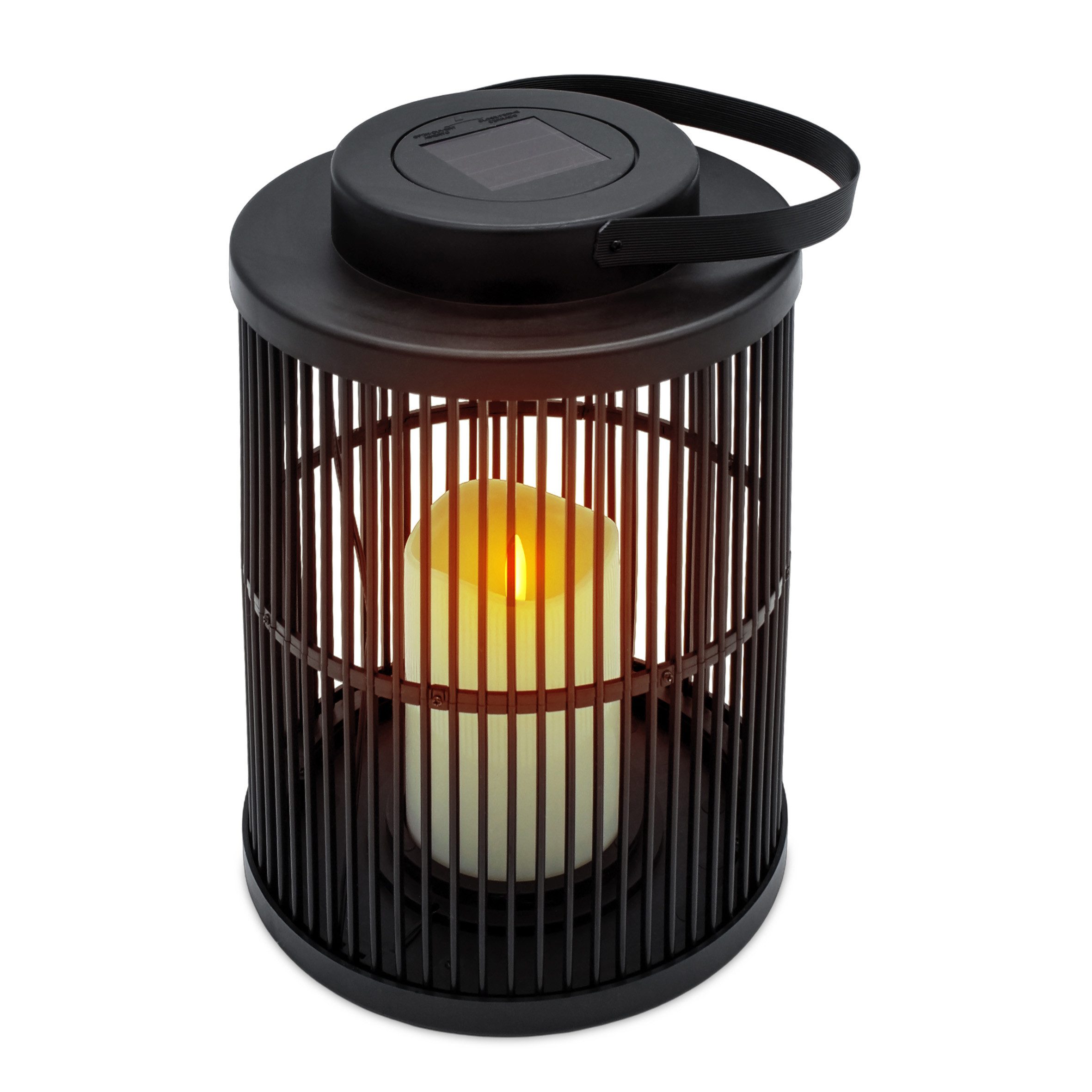 Spetebo LED Solarleuchte rund mit LED günstig online kaufen