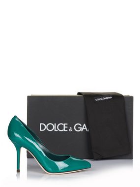 DOLCE & GABBANA Dolce & Gabbana Schuhe petrol Pumps