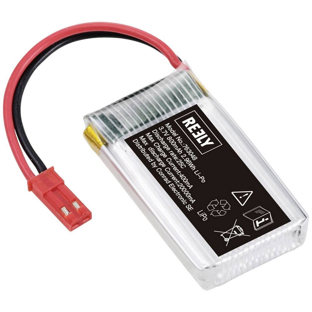 Modellbau-Akkupack (LiPo) 3.7 V 800 mAh Akku