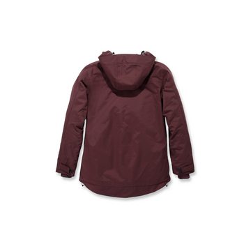 Carhartt Funktionsjacke Shoreline Jacke Deep Wine Vollständig versiegelte wasserdichte Nähte