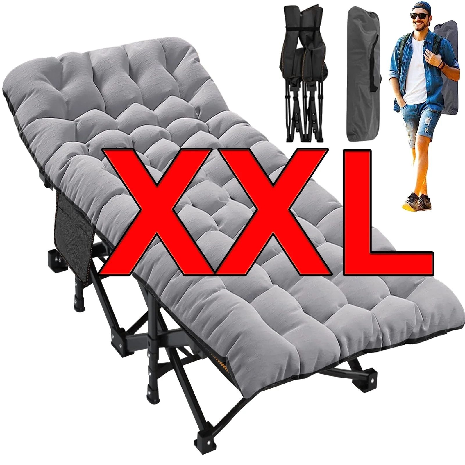 Meulbaty Klappbett Camping Bett, Gästebett mit günstig online kaufen