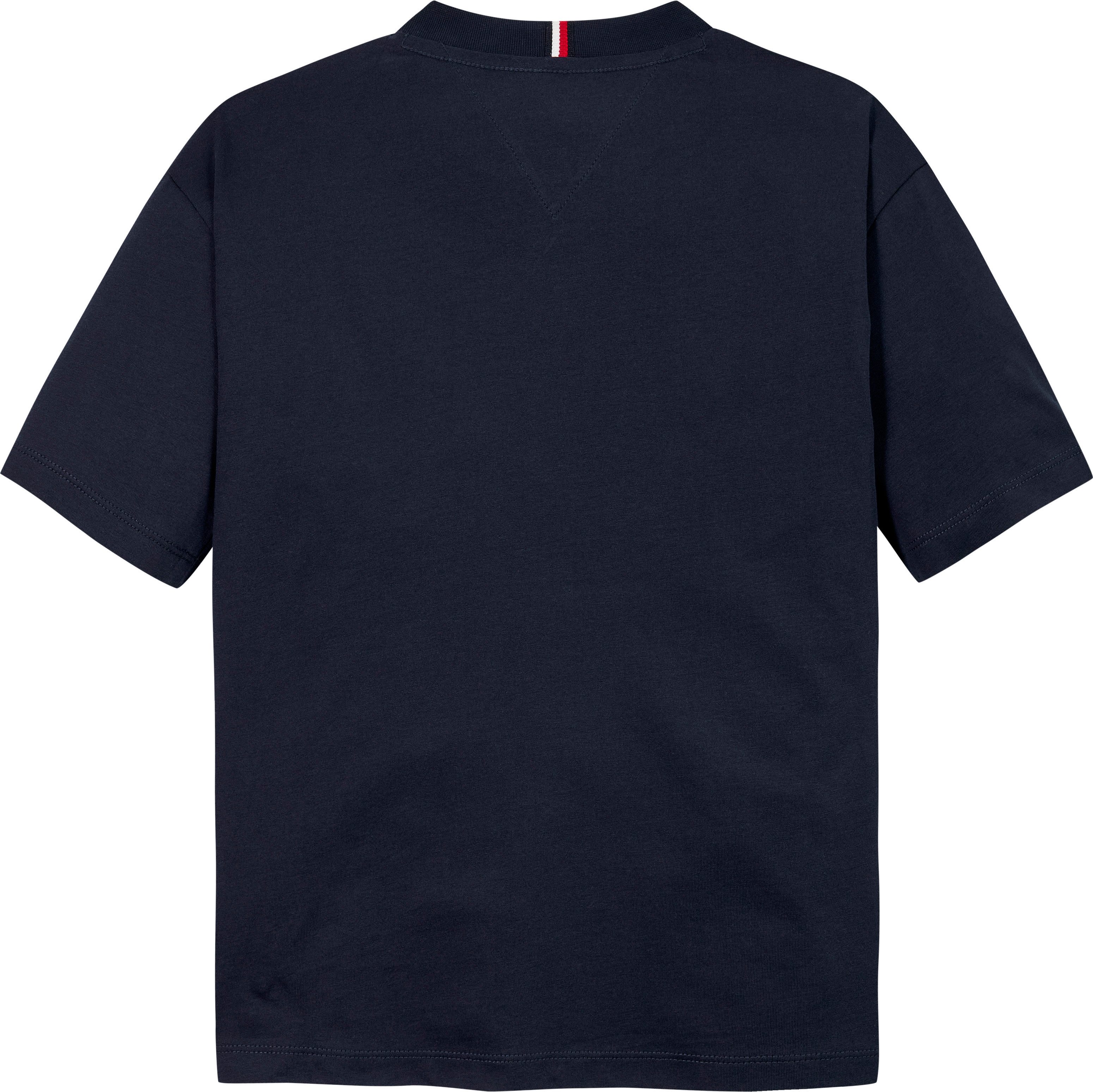 Tommy Hilfiger T-Shirt FLAG FUN TEE SS mit Logodruck