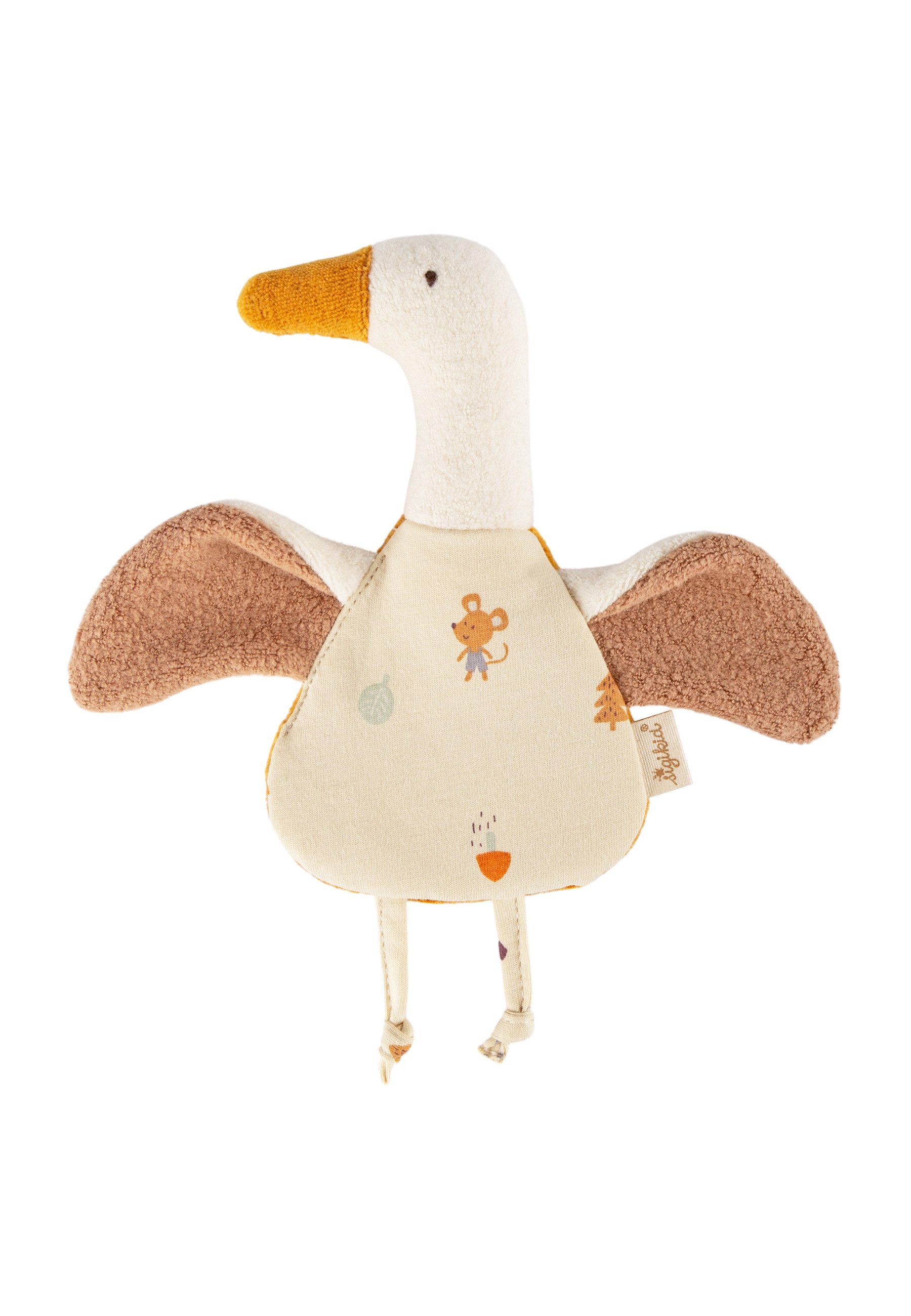 Sigikid Schnuffeltuch Knistertuch Gans sigibaby, (1-tlg)
