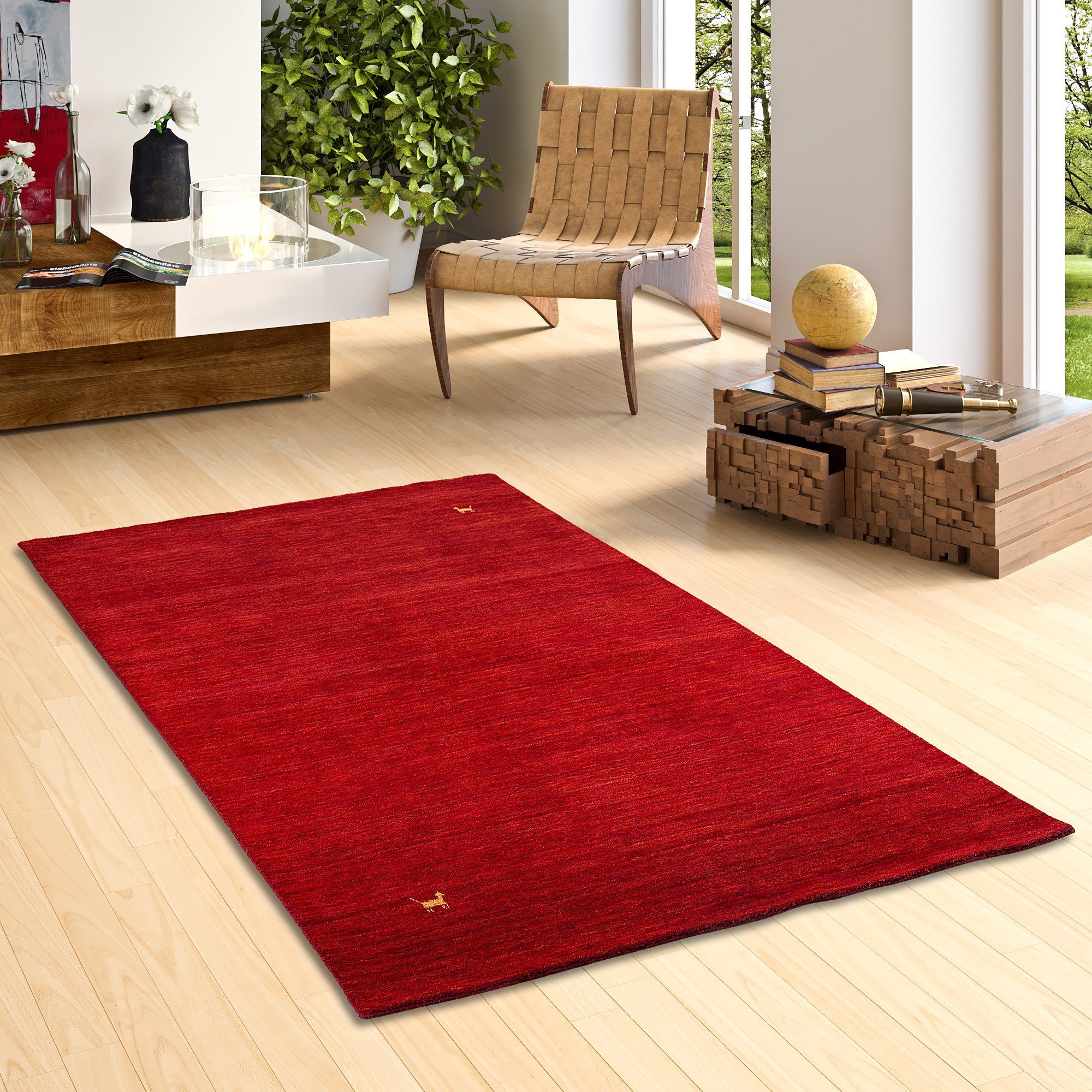 Pergamon Wollteppich Natur Teppich Indo Nepal günstig online kaufen