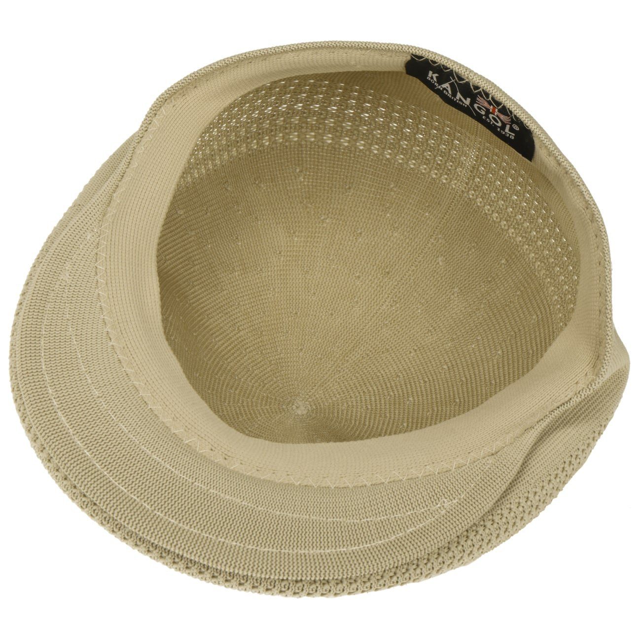 Kangol Flat Cap (1-St) Schiebermütze mit Schirm